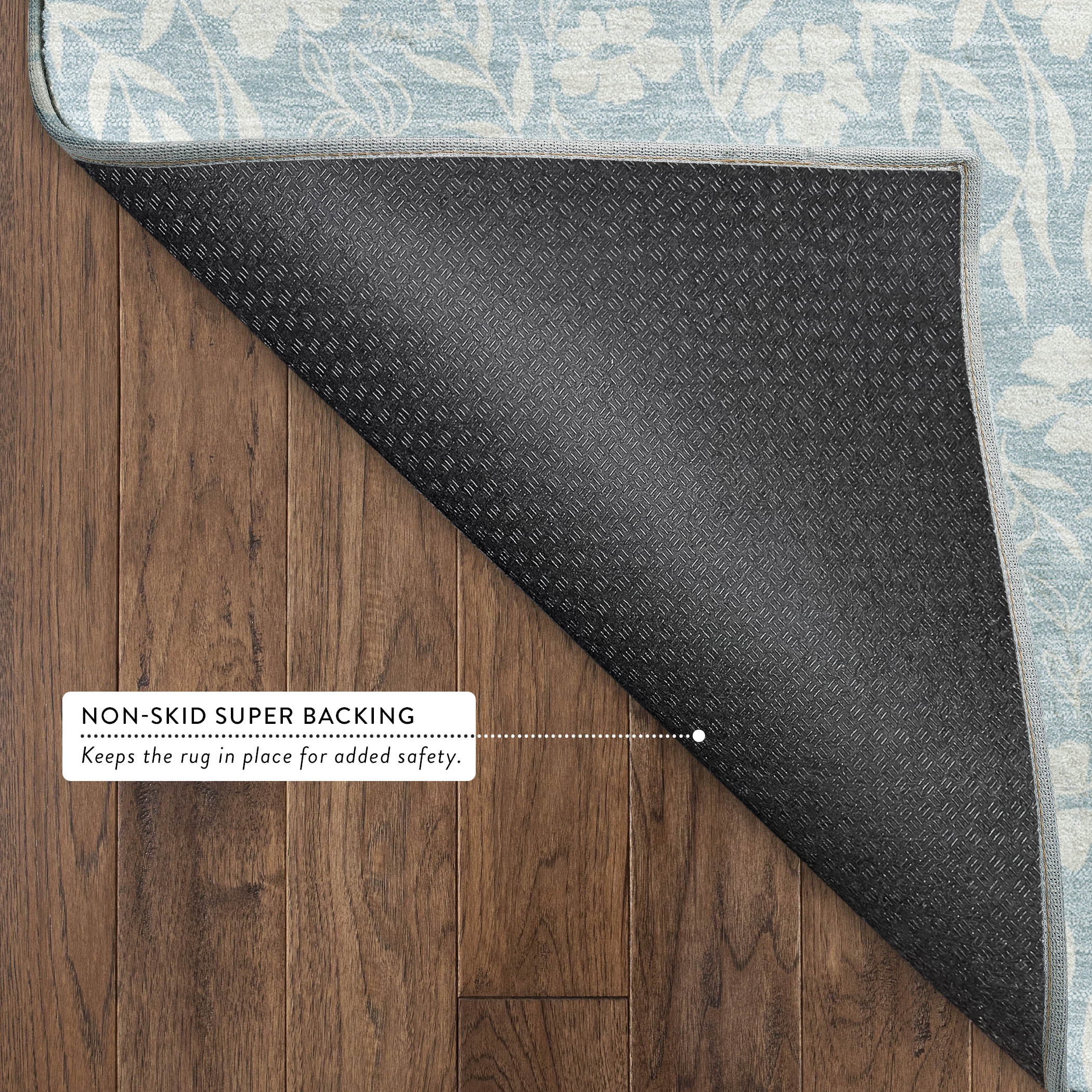 Dalyn Soft Essentials SE4 Sky Area Rug Back