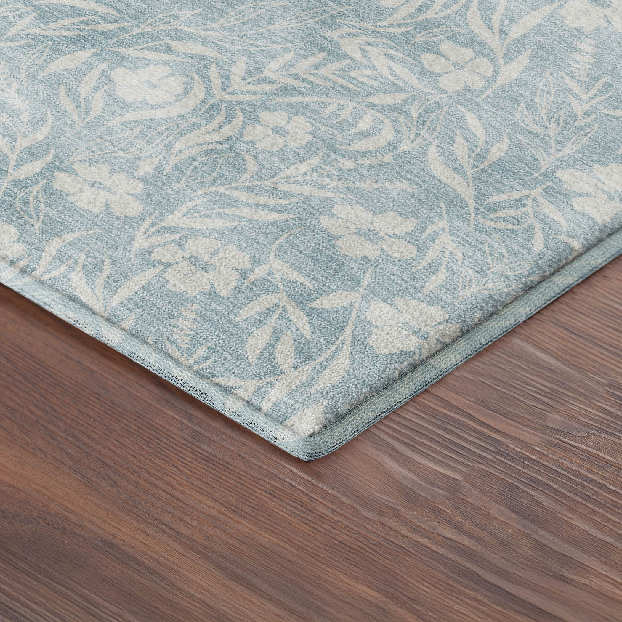 Dalyn Soft Essentials SE4 Sky Area Rug Corner