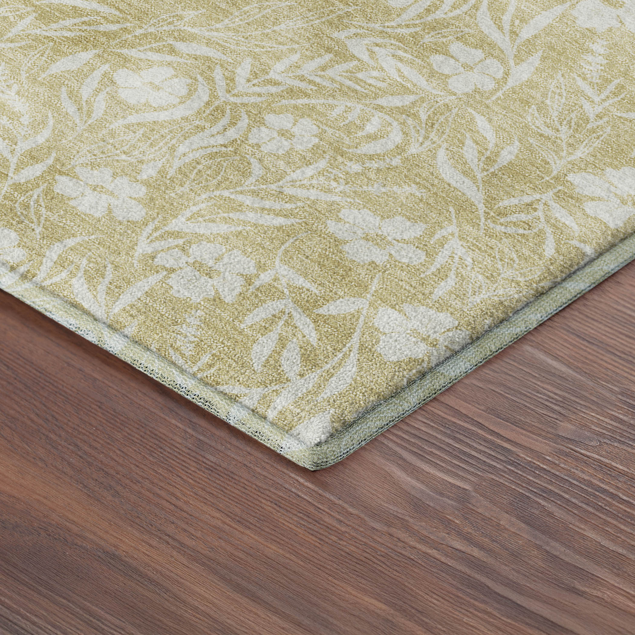Dalyn Soft Essentials SE4 Wheat Area Rug Corner