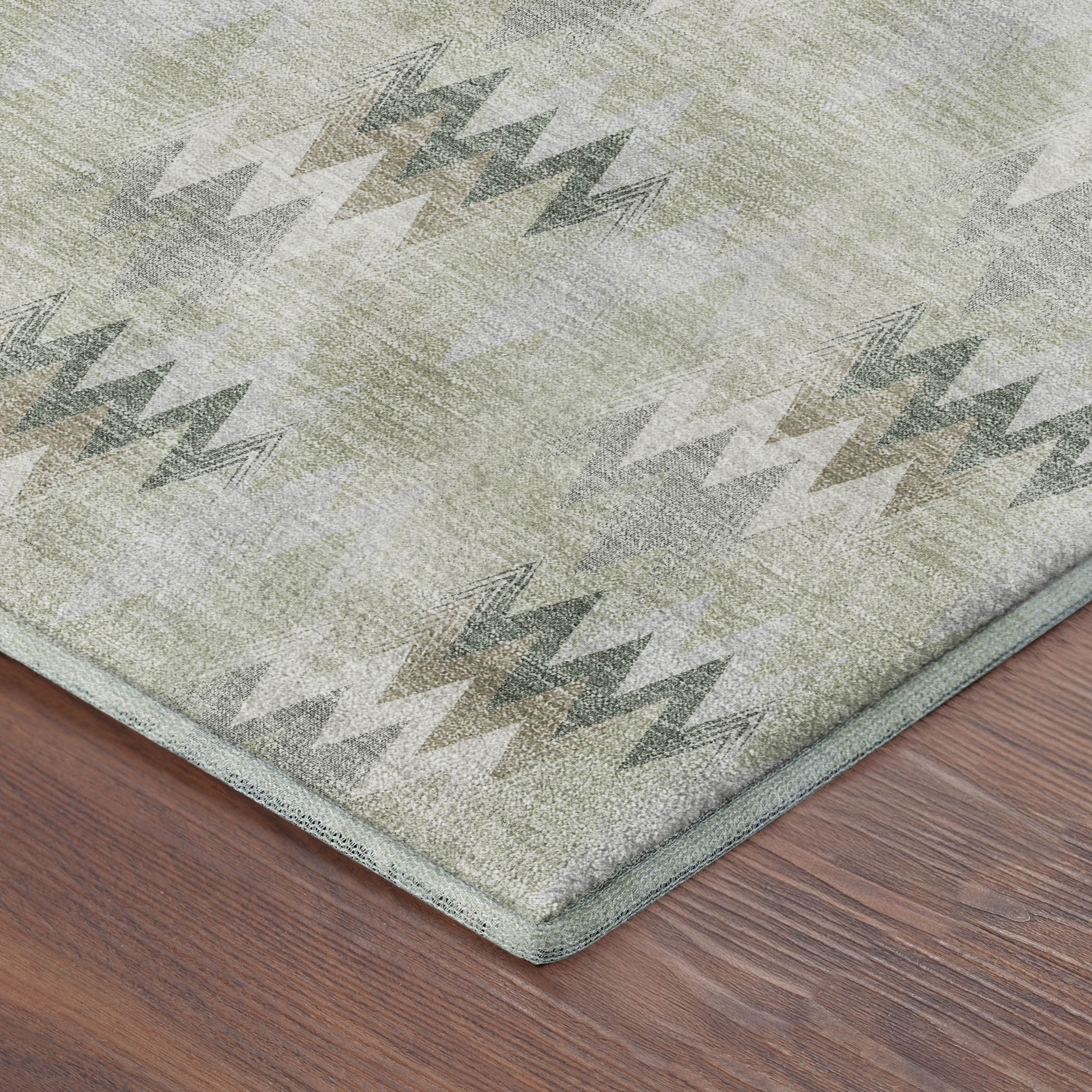 Dalyn Soft Essentials SE5 Celery Area Rug Corner