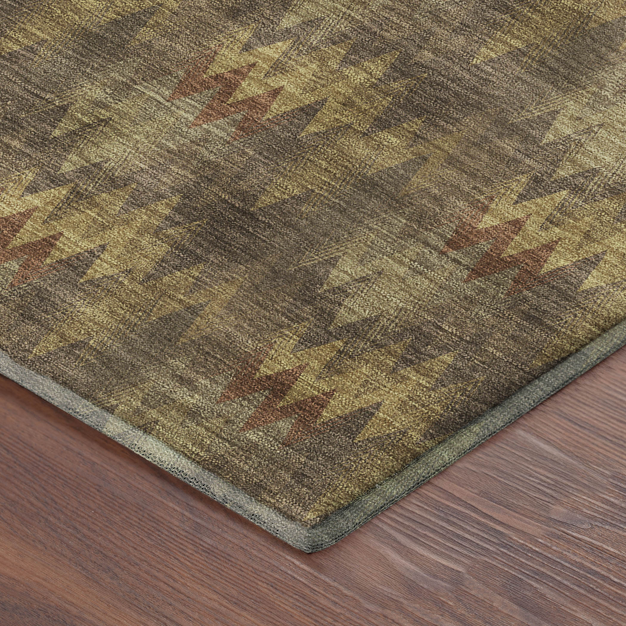 Dalyn Soft Essentials SE5 Earth Area Rug Corner