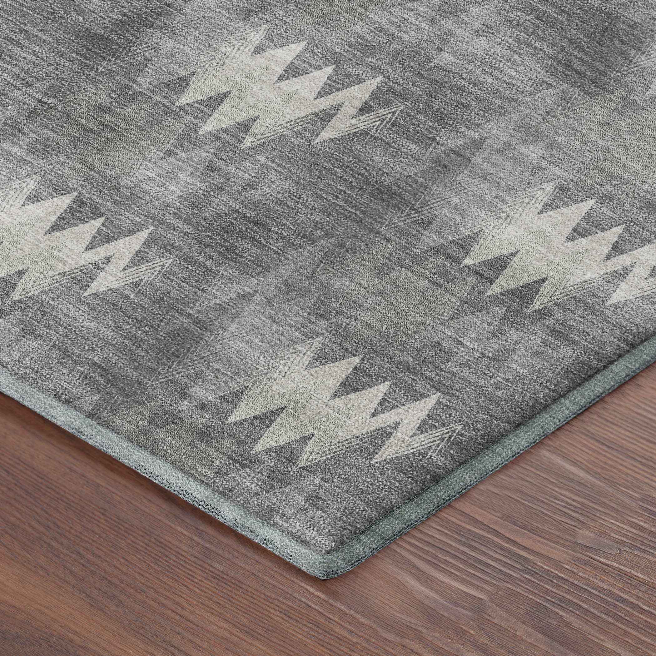 Dalyn Soft Essentials SE5 Gray Area Rug Corner