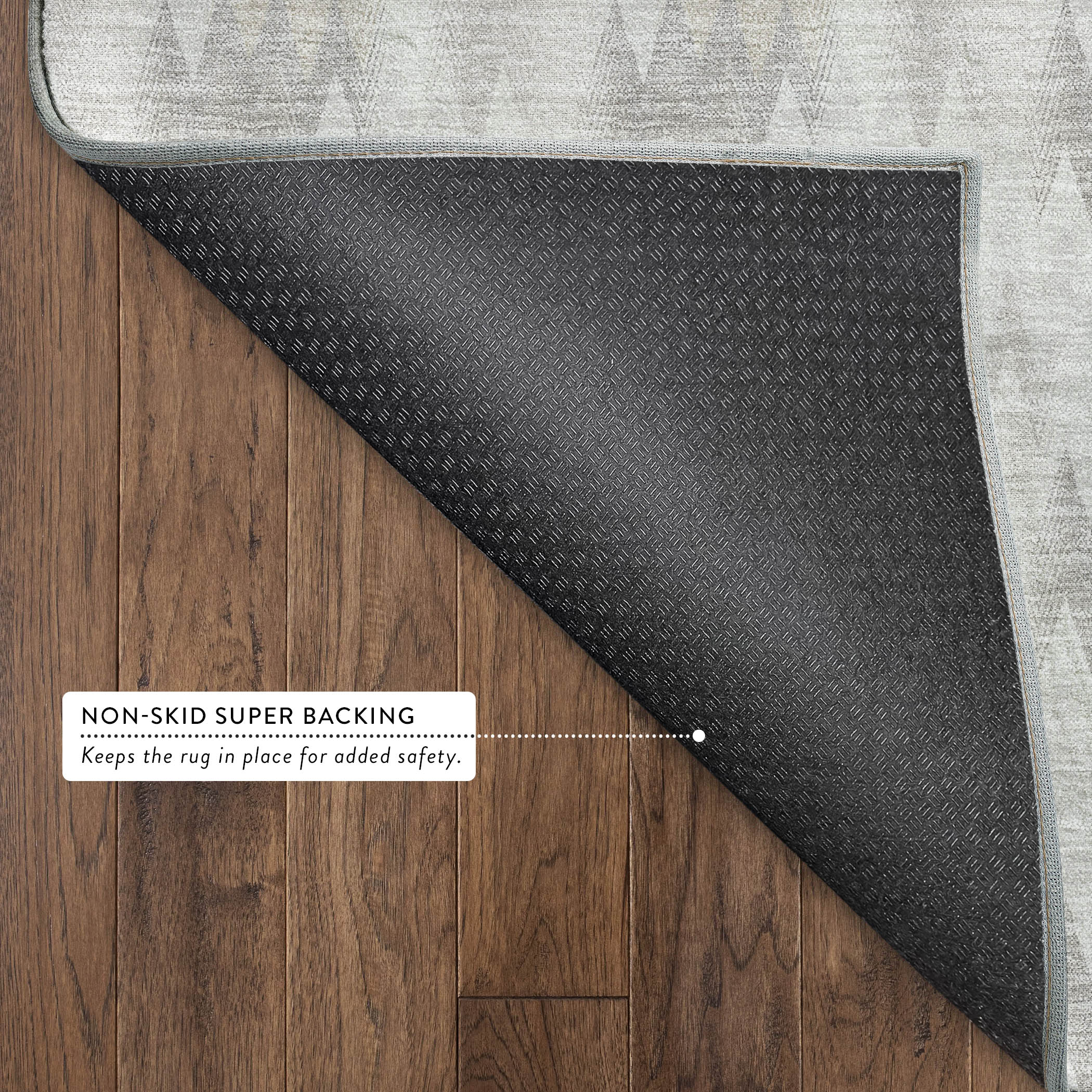 Dalyn Soft Essentials SE5 Linen Area Rug Back