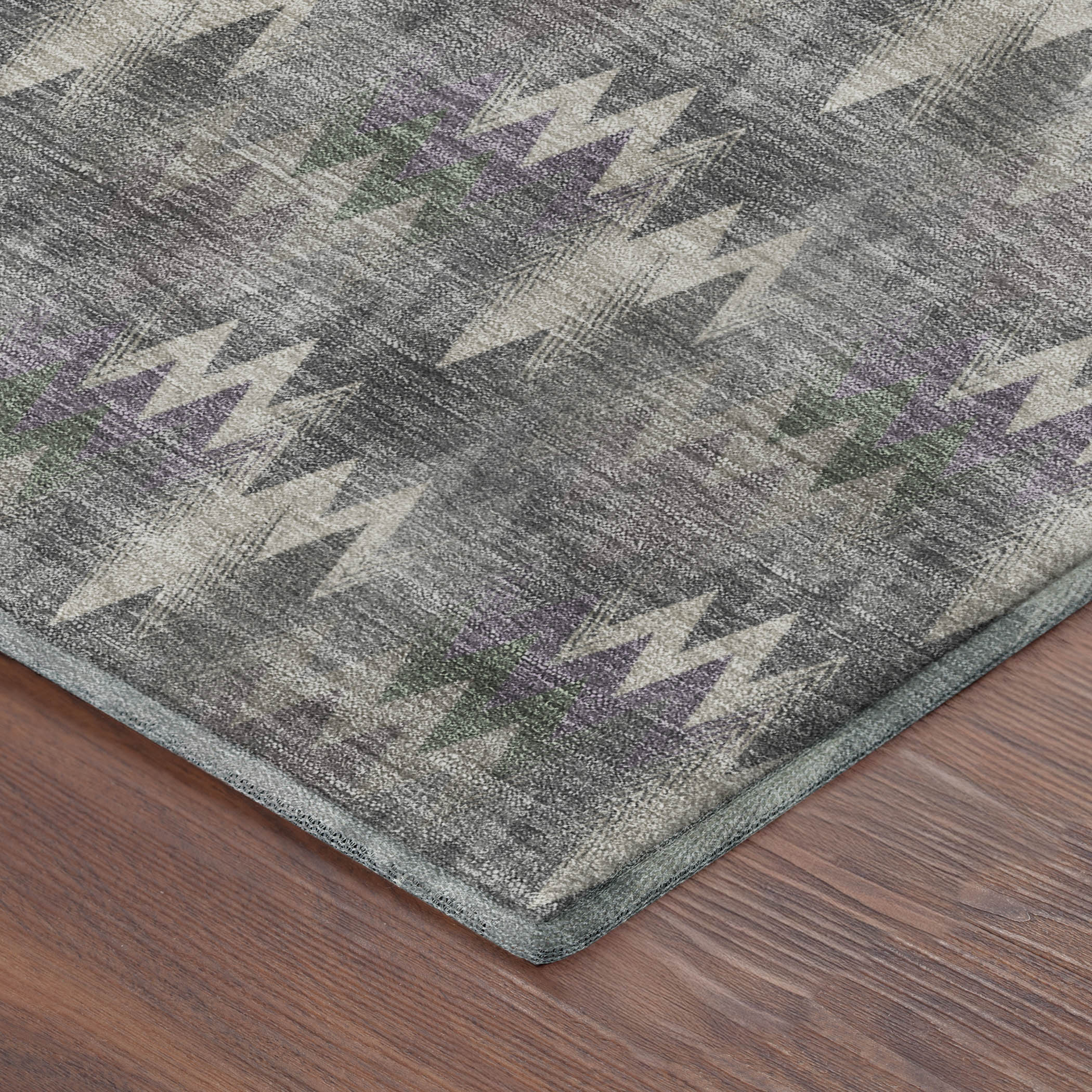 Dalyn Soft Essentials SE5 Pewter Area Rug Corner