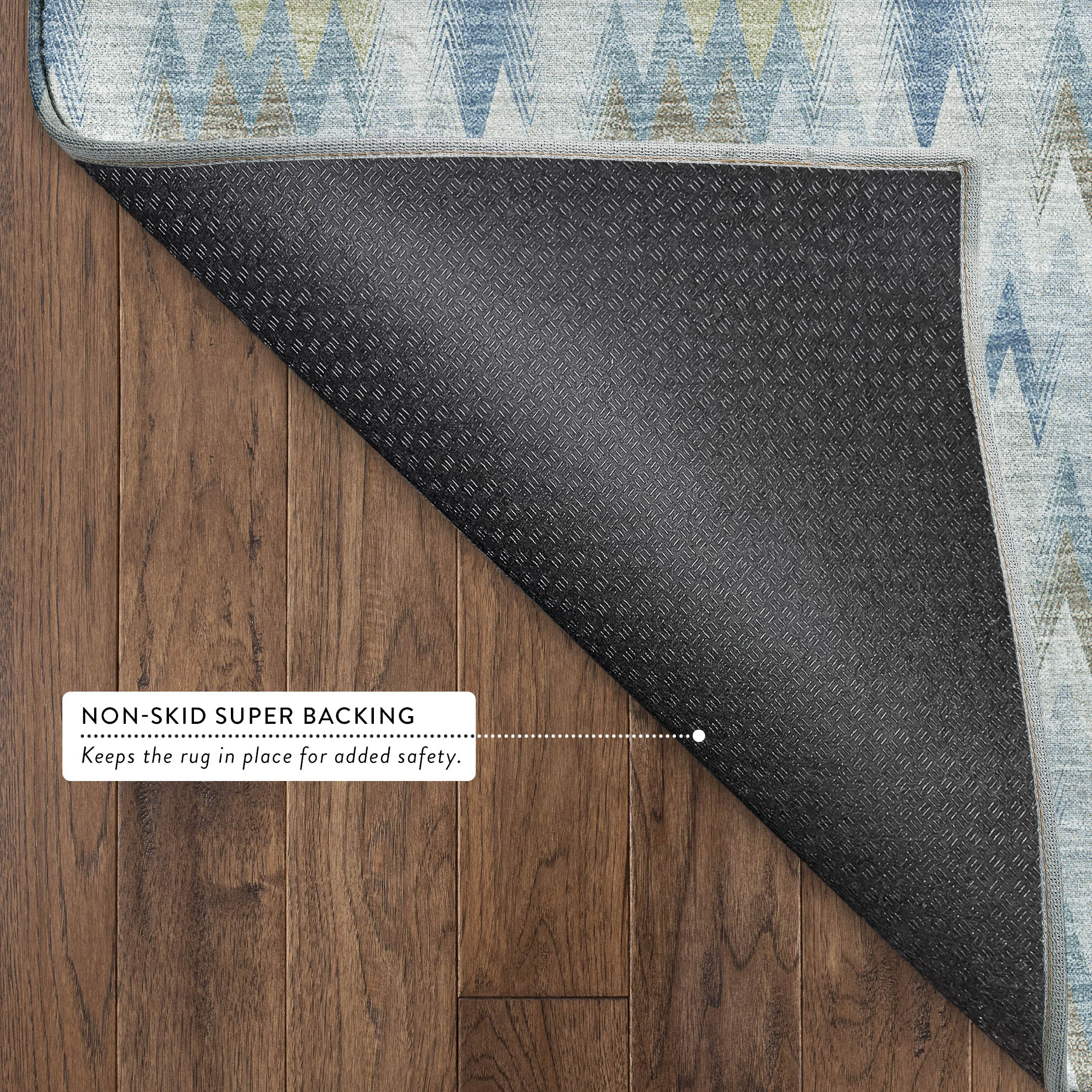 Dalyn Soft Essentials SE5 Seaside Area Rug Back