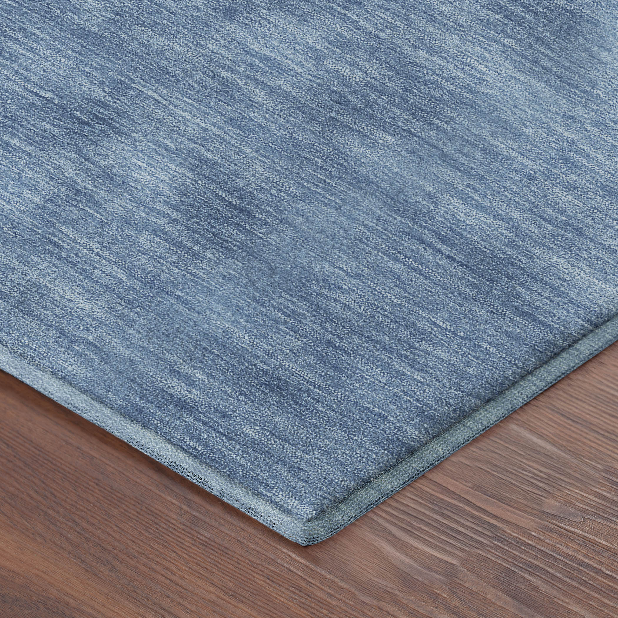 Dalyn Soft Essentials SE6 Denim Area Rug Corner