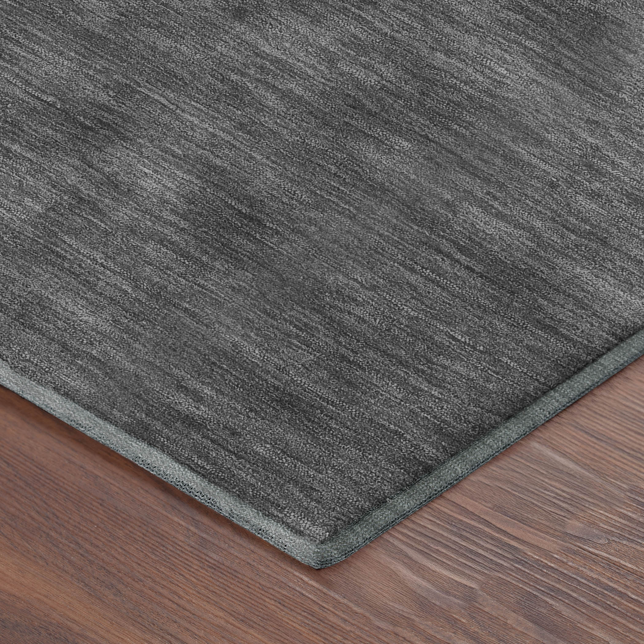 Dalyn Soft Essentials SE6 Graphite Area Rug Corner