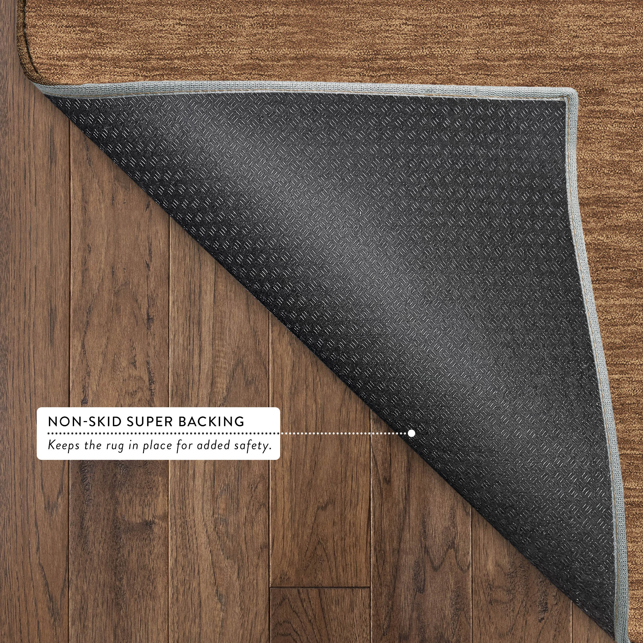 Dalyn Soft Essentials SE6 Paprika Area Rug Back