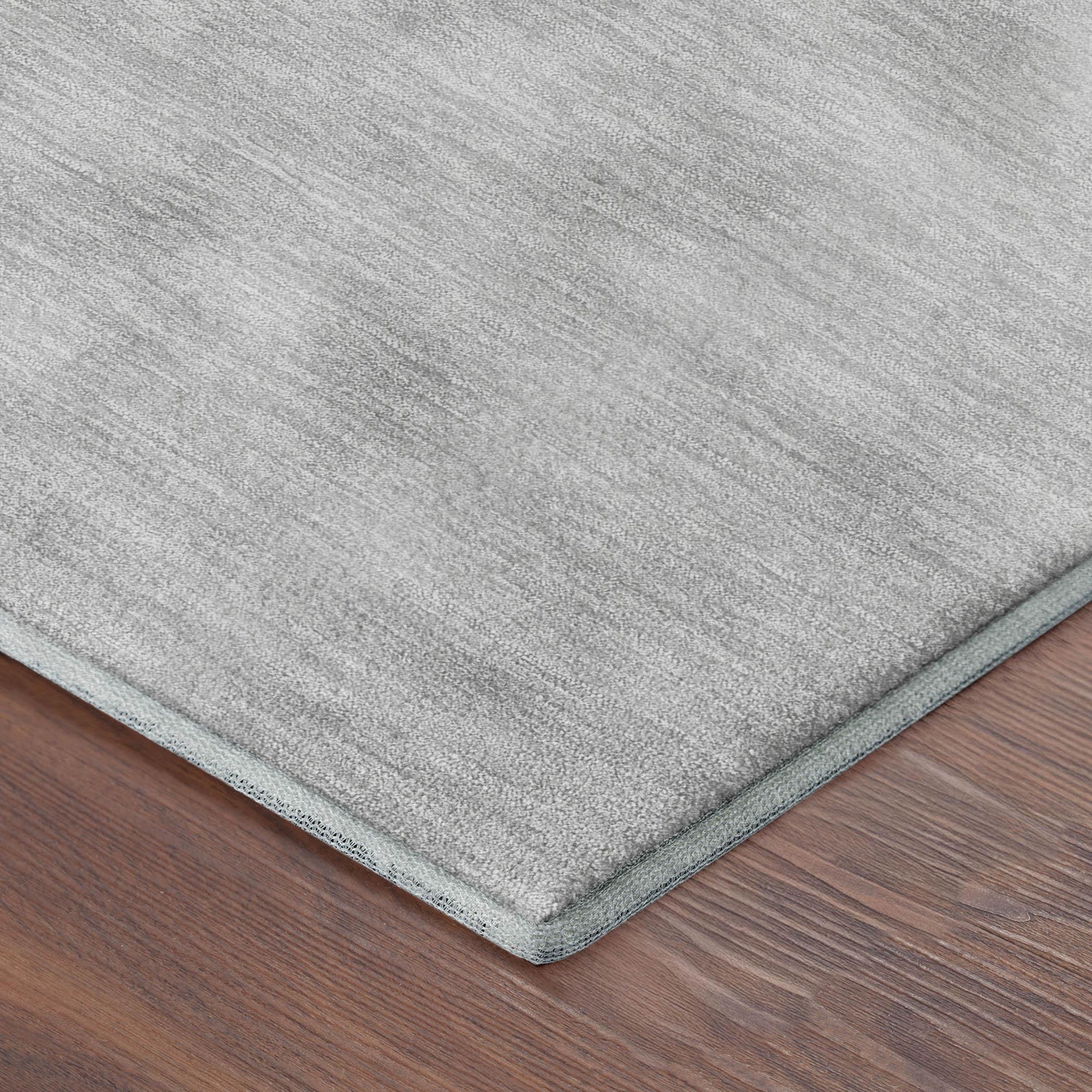 Dalyn Soft Essentials SE6 Silver Area Rug Corner