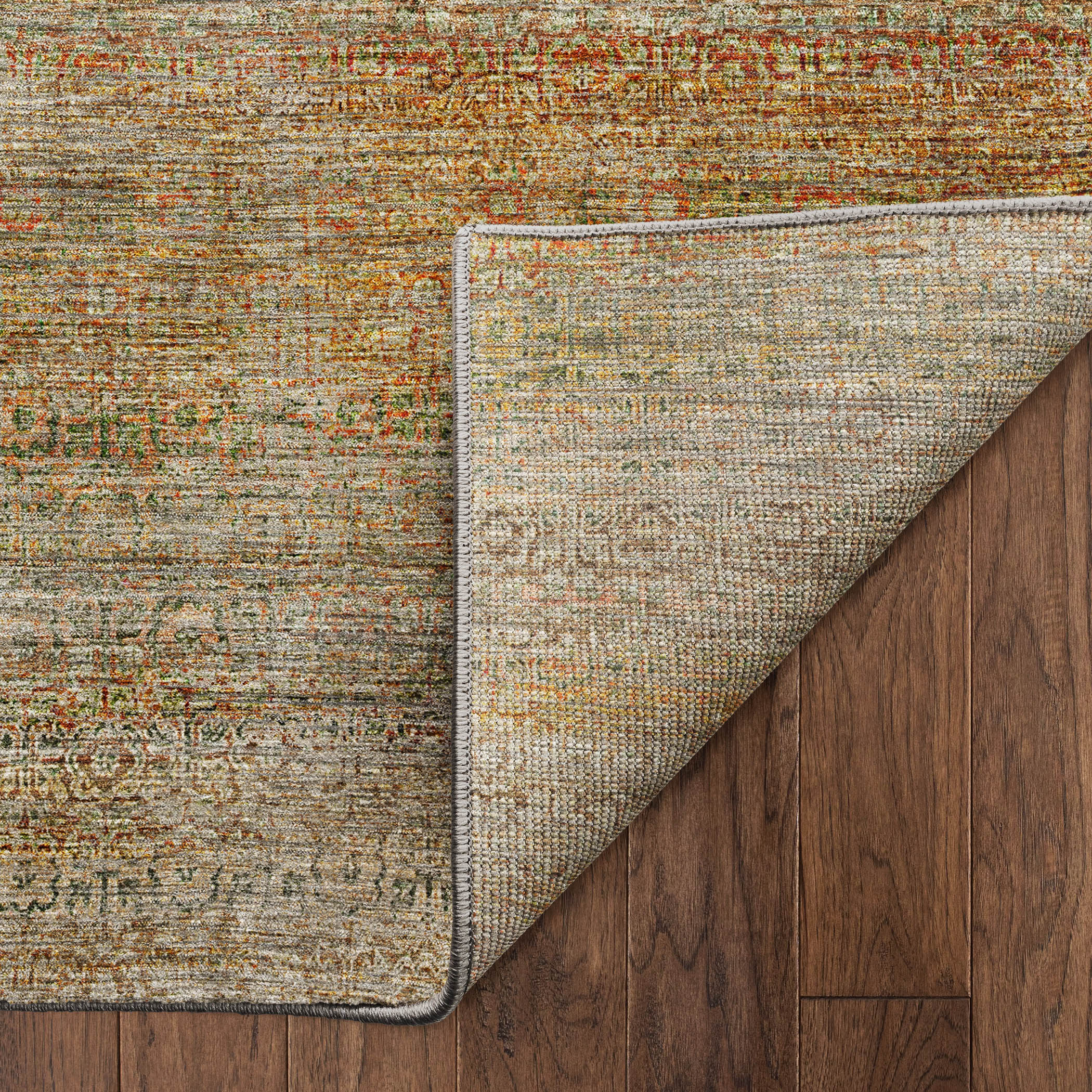 Dalyn Vico VC3 Khaki Area Rug Back