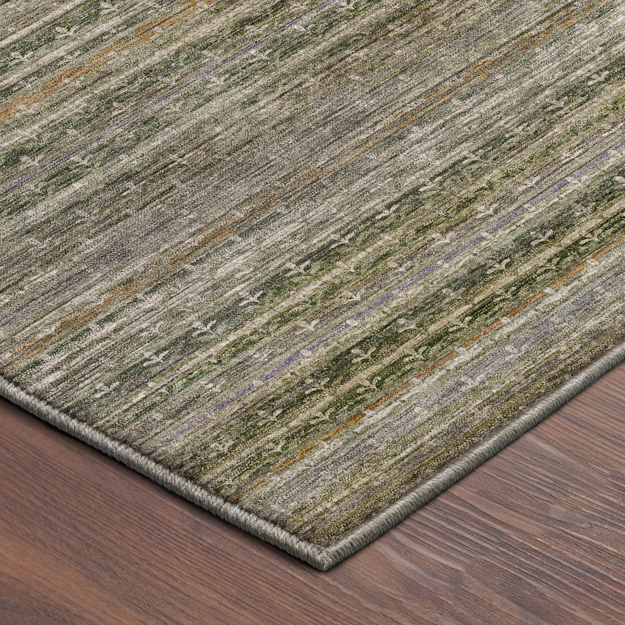 Dalyn Vico VC6 Basil Area Rug Corner