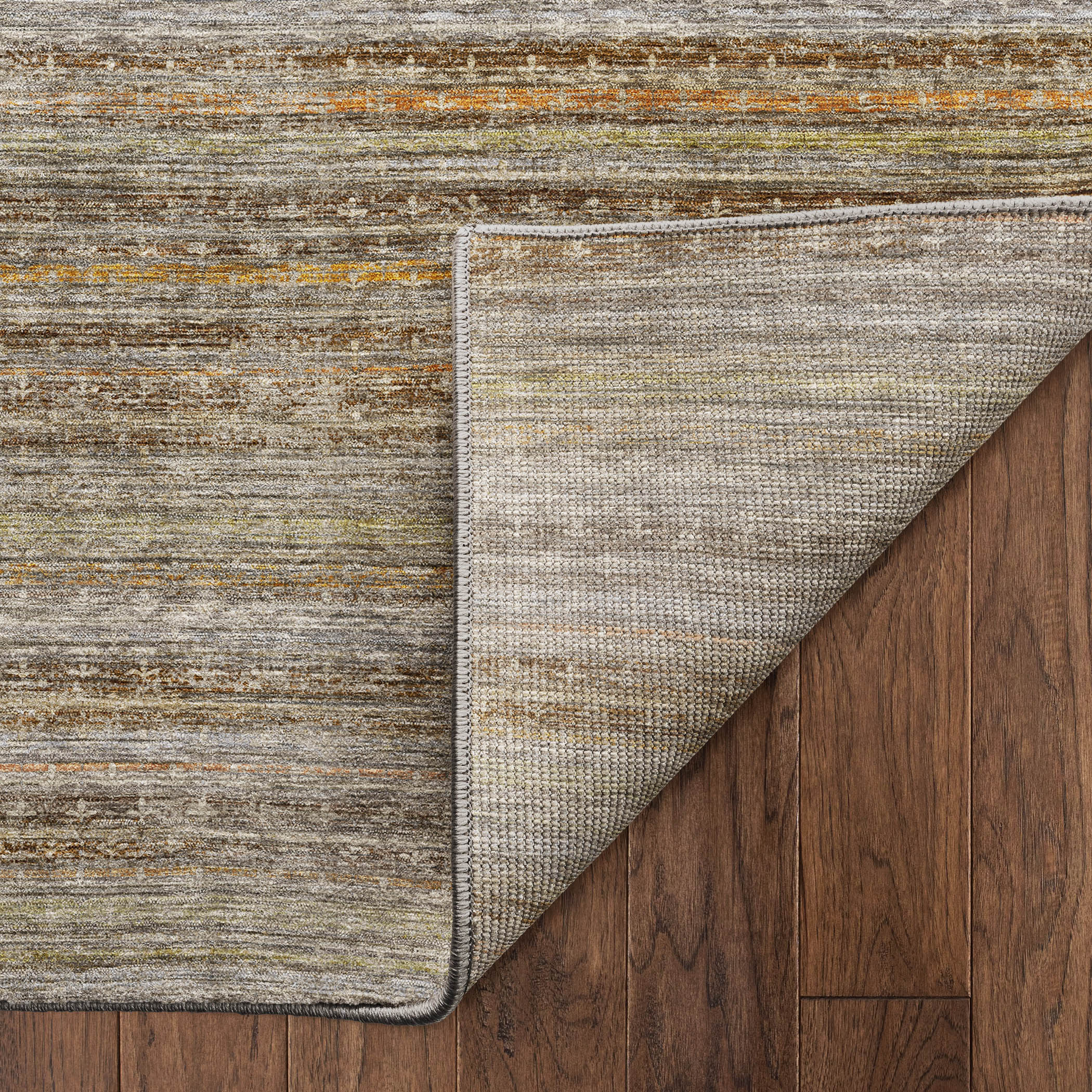 Dalyn Vico VC6 Chocolate Area Rug Back