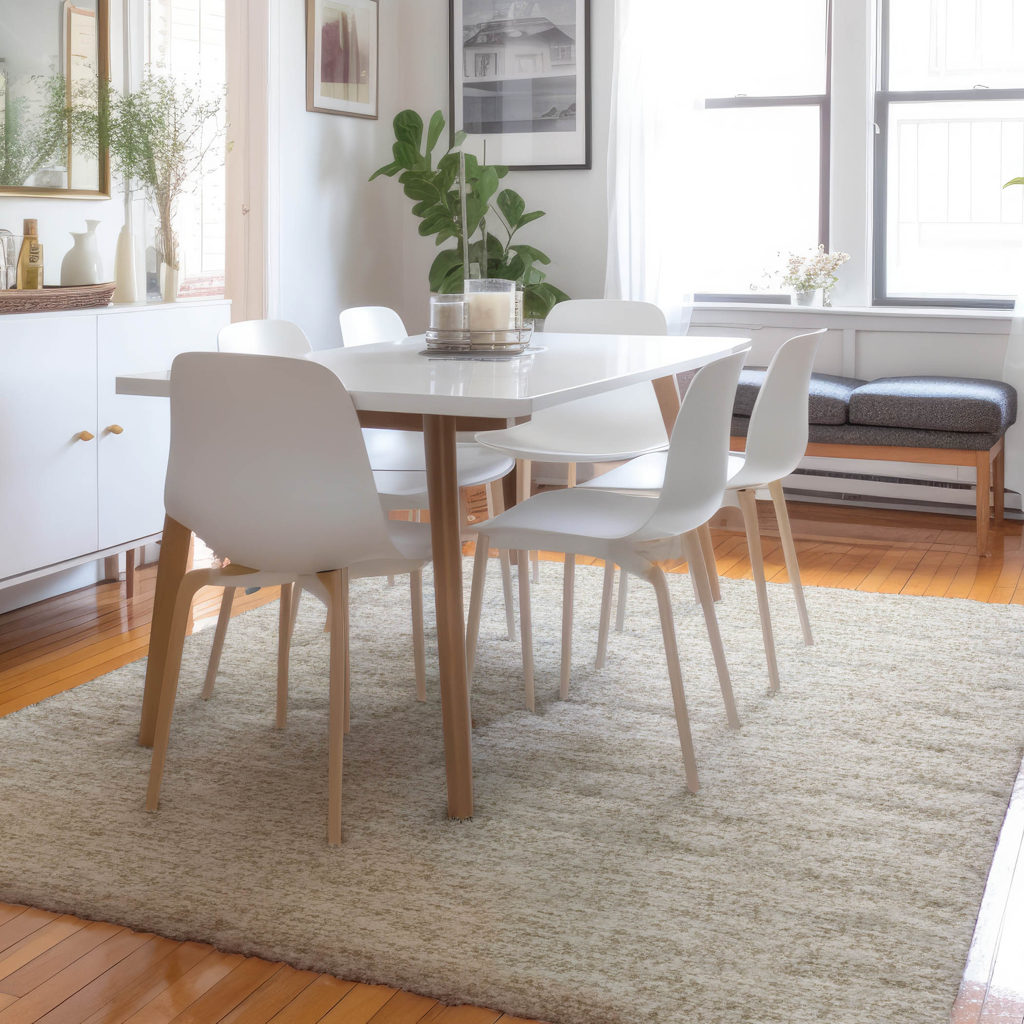 Dalyn Voyage VY2 Beige Area Rug Room Scene