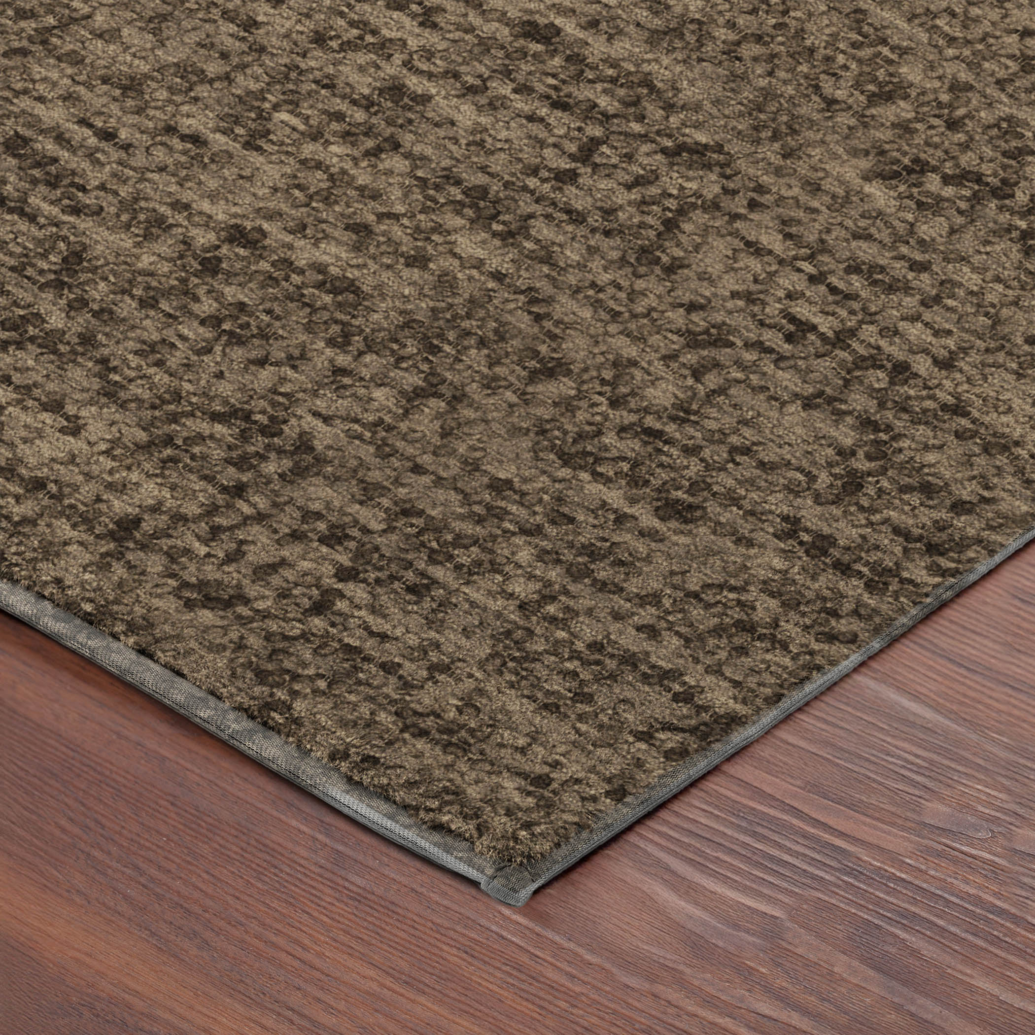 Dalyn Voyage VY2 Mocha Area Rug Corner