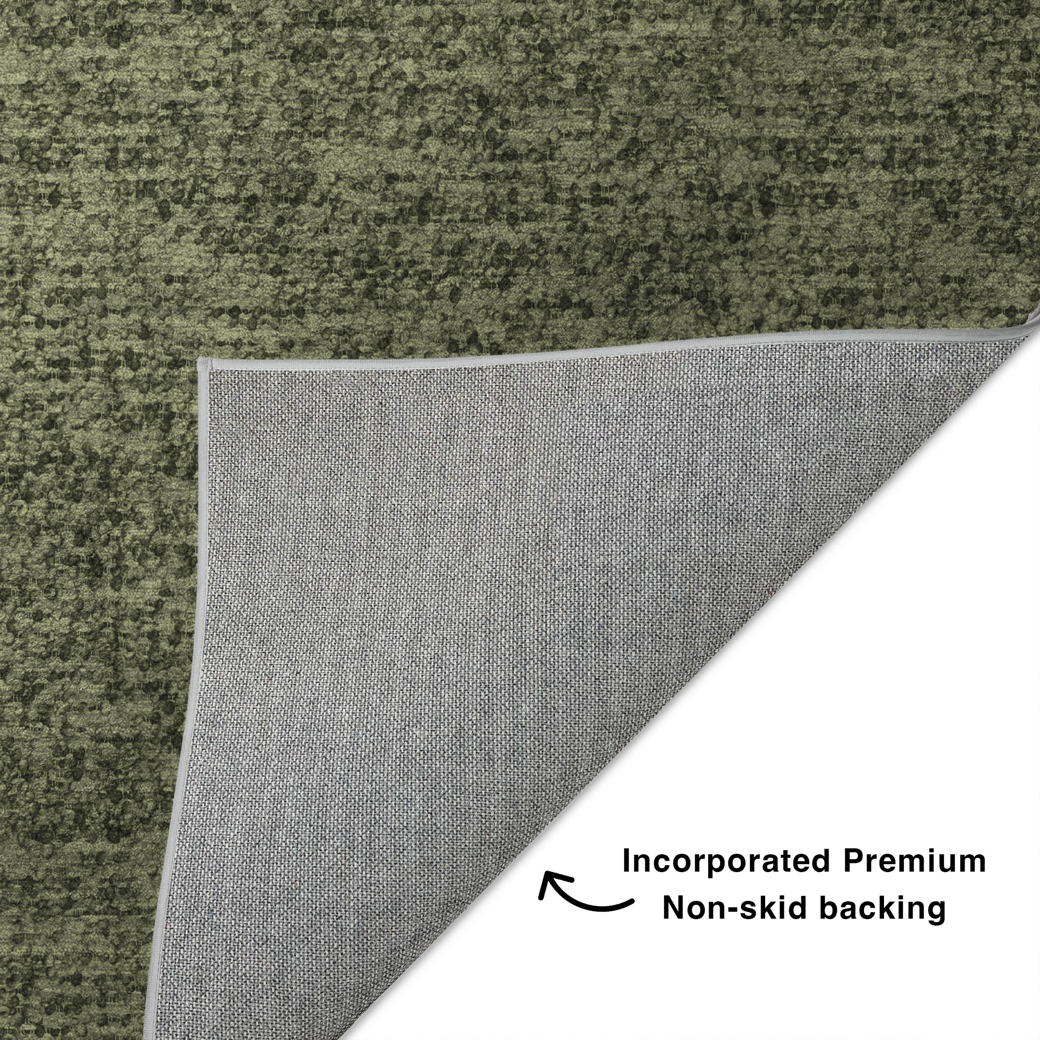 Dalyn Voyage VY2 Olive Area Rug Back