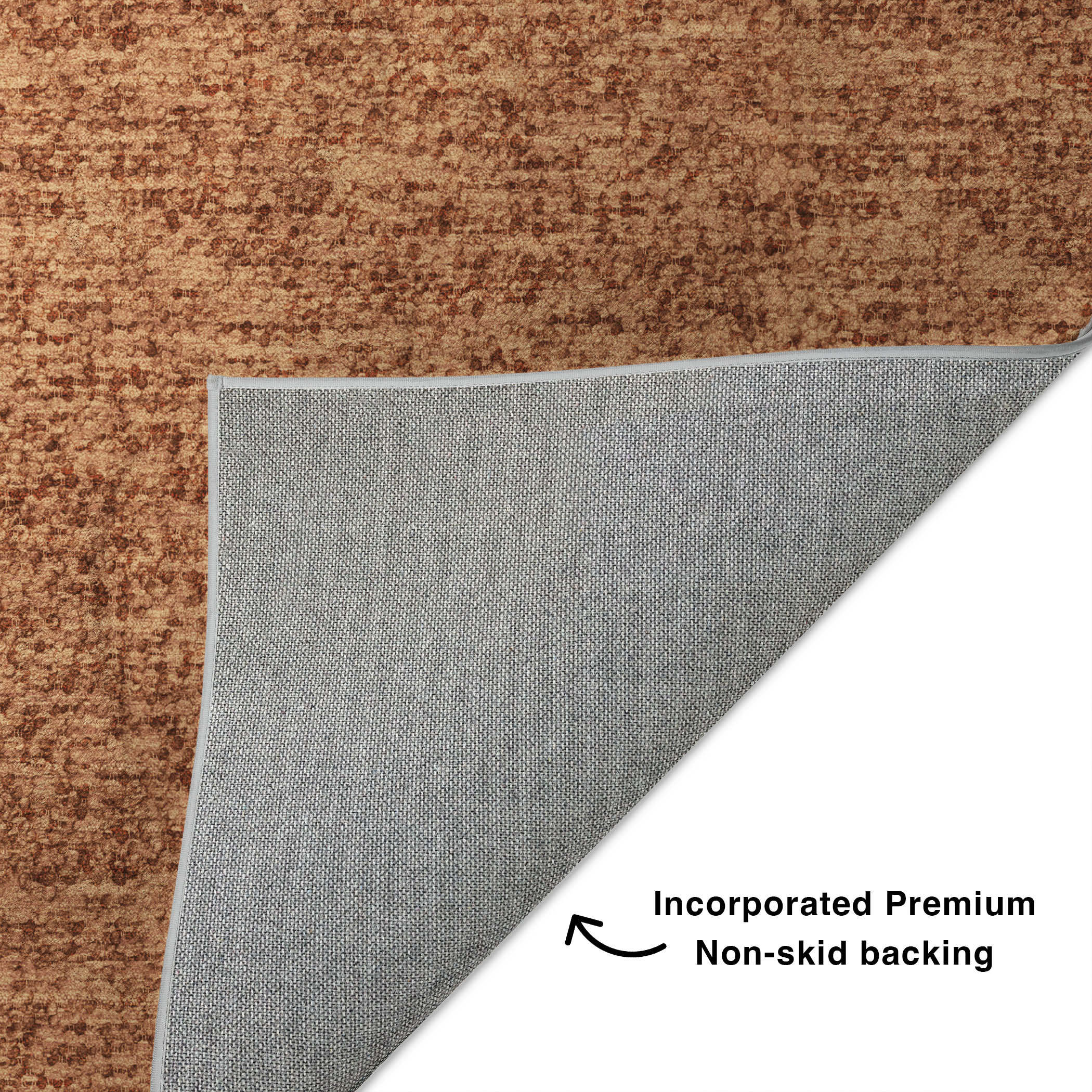 Dalyn Voyage VY2 Spice Area Rug Back