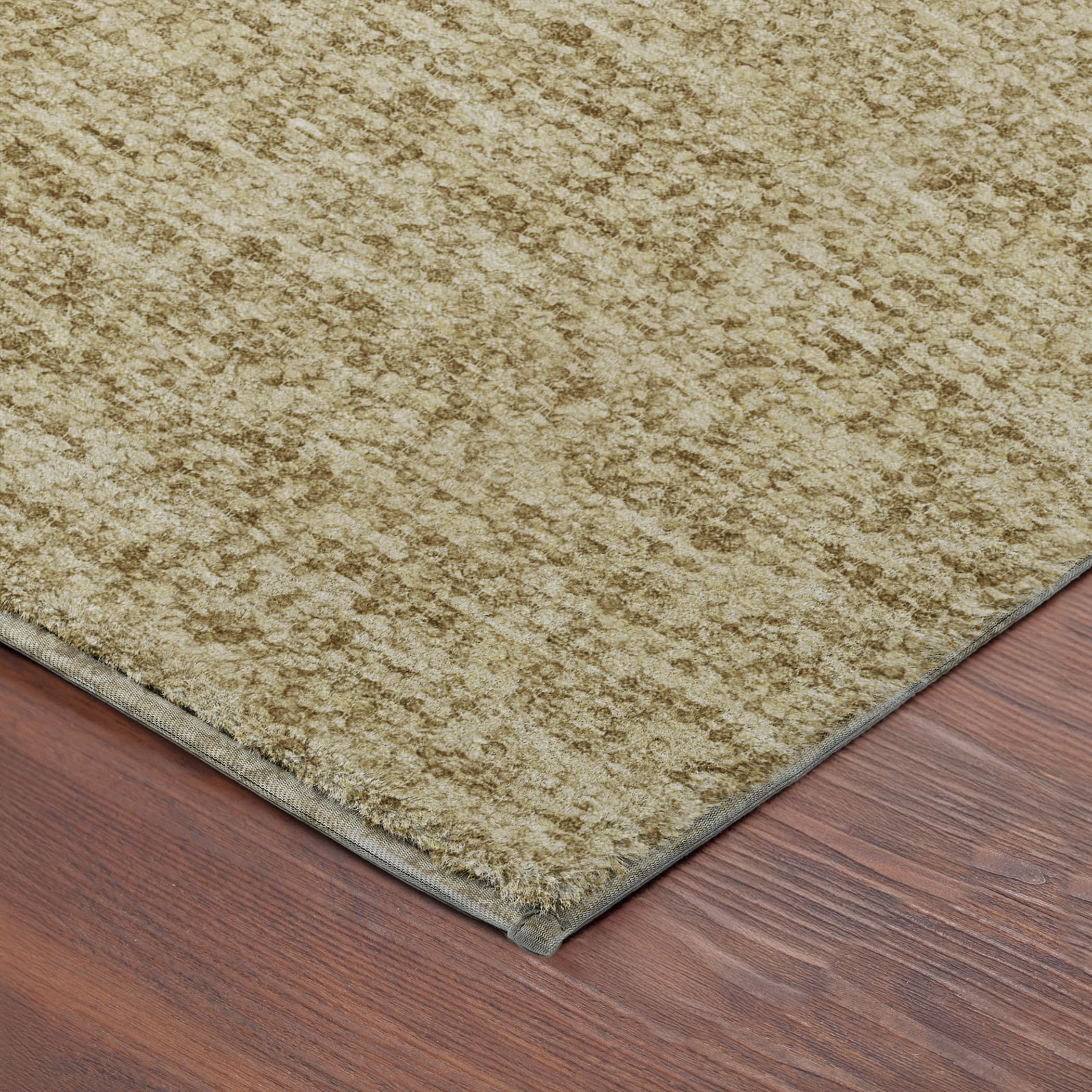 Dalyn Voyage VY2 Walnut Area Rug Corner
