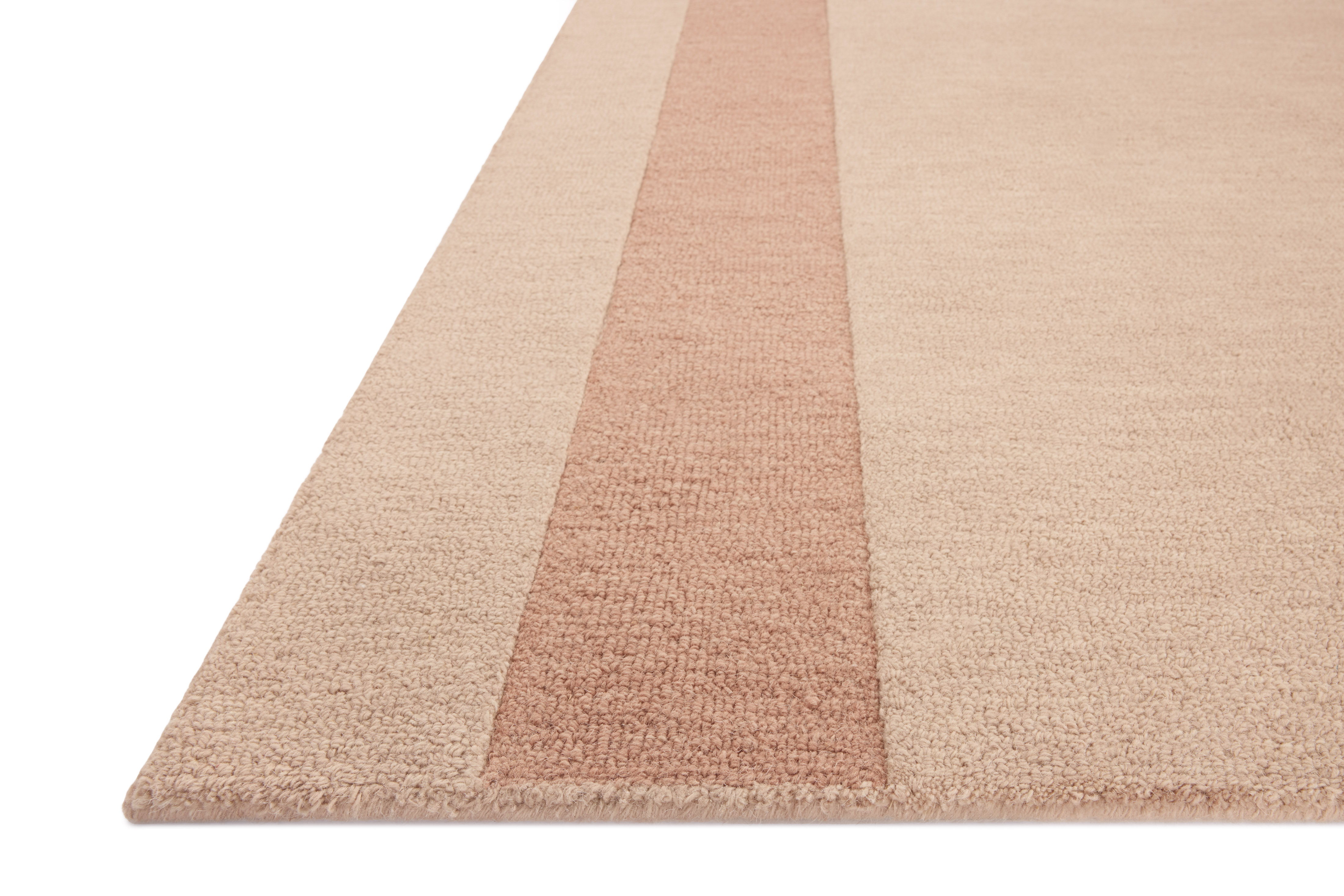 Craven CVN-01 Blush Rose Area Rug Corner - Leanne Ford x Loloi
