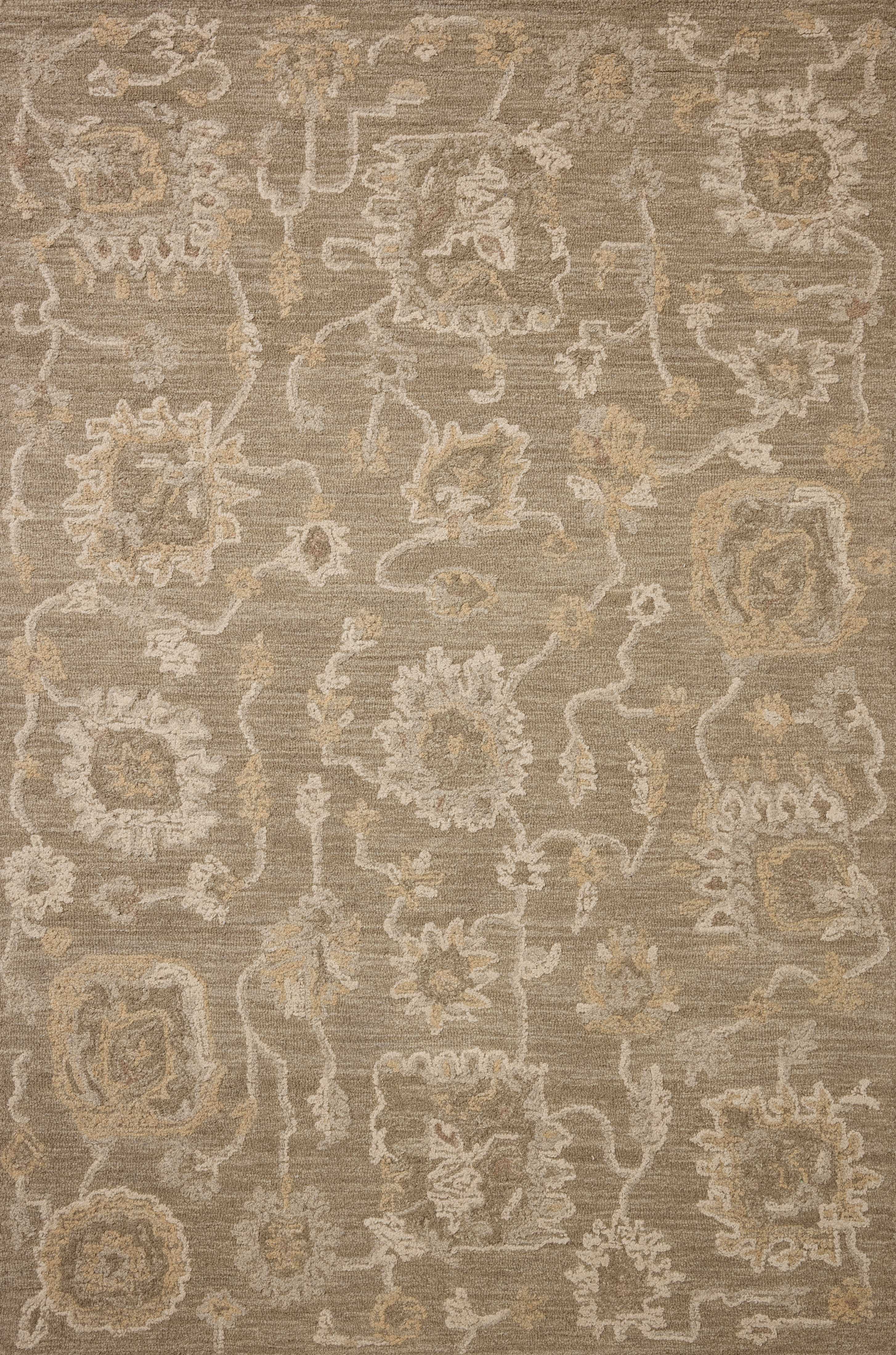 Dorothea DRT-01 Oak Natural Area Rug - Chris Loves Julia x Loloi