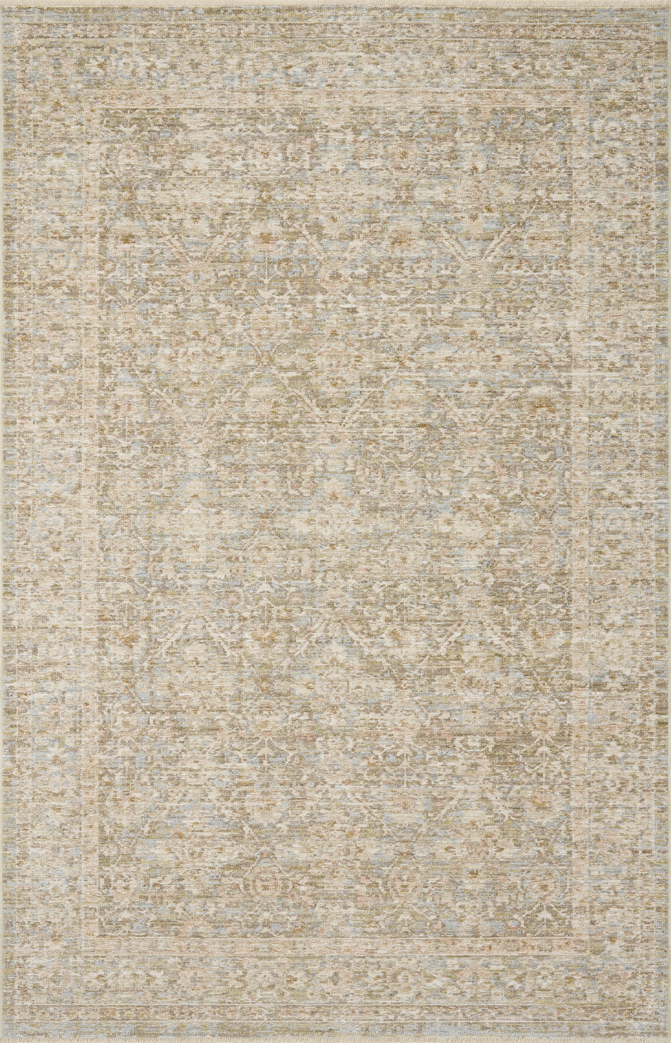Loloi Elora ELR-05 Sky Terracotta Area Rug