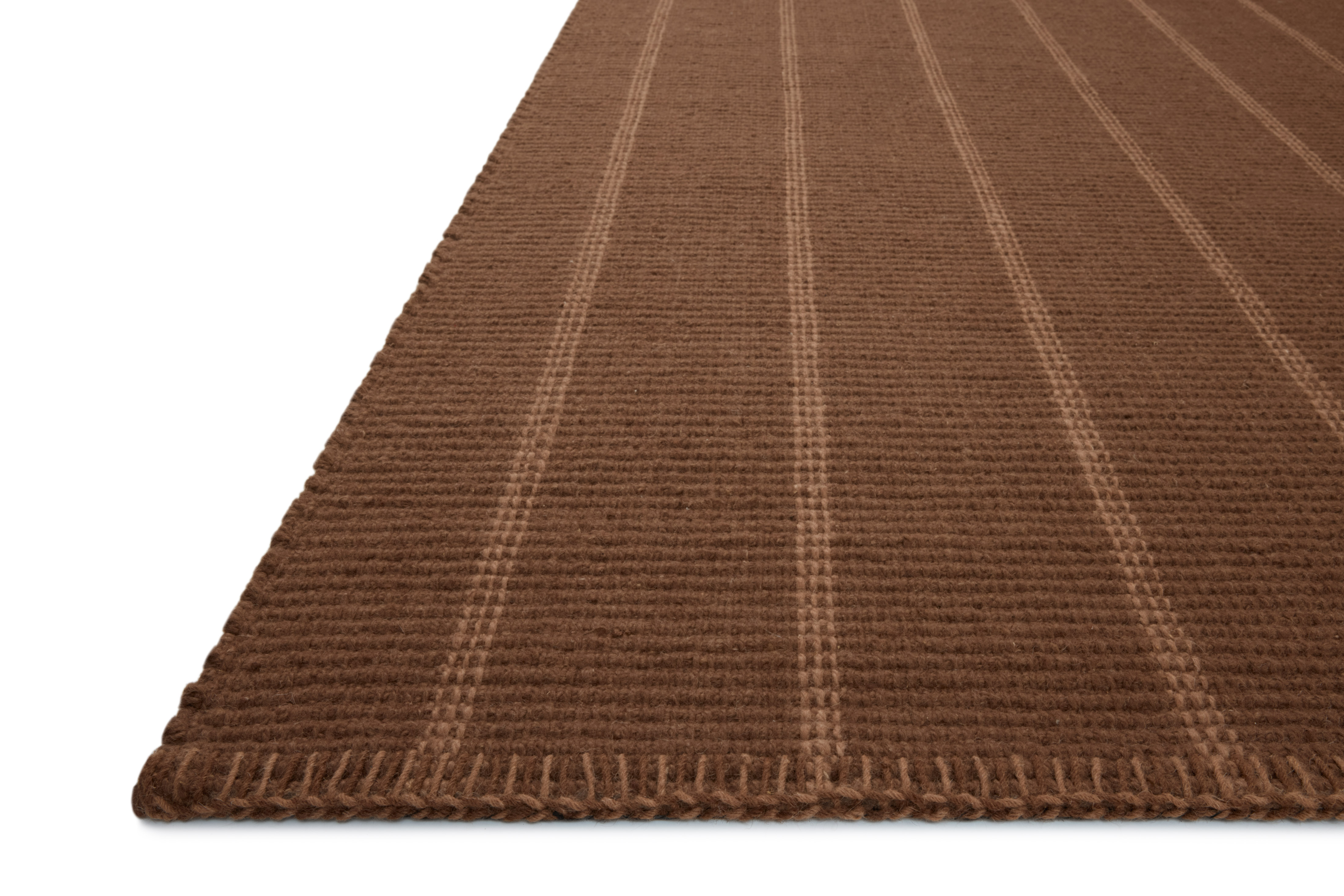 Harlan HLN-01 Mauve Rose Area Rug Corner - Amber Lewis x Loloi