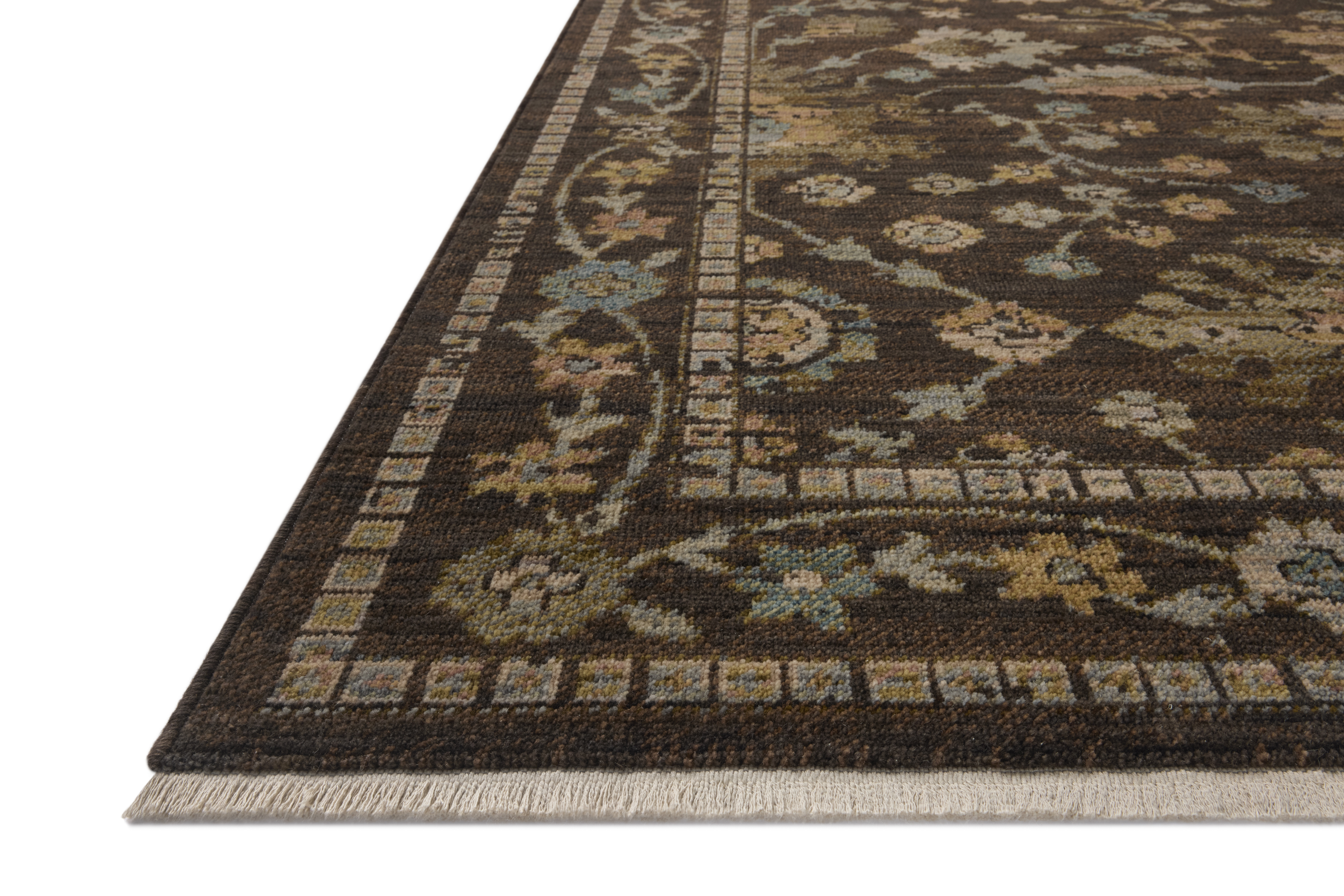 Loloi Reign REN-05 Bark Multi Area Rug Corner