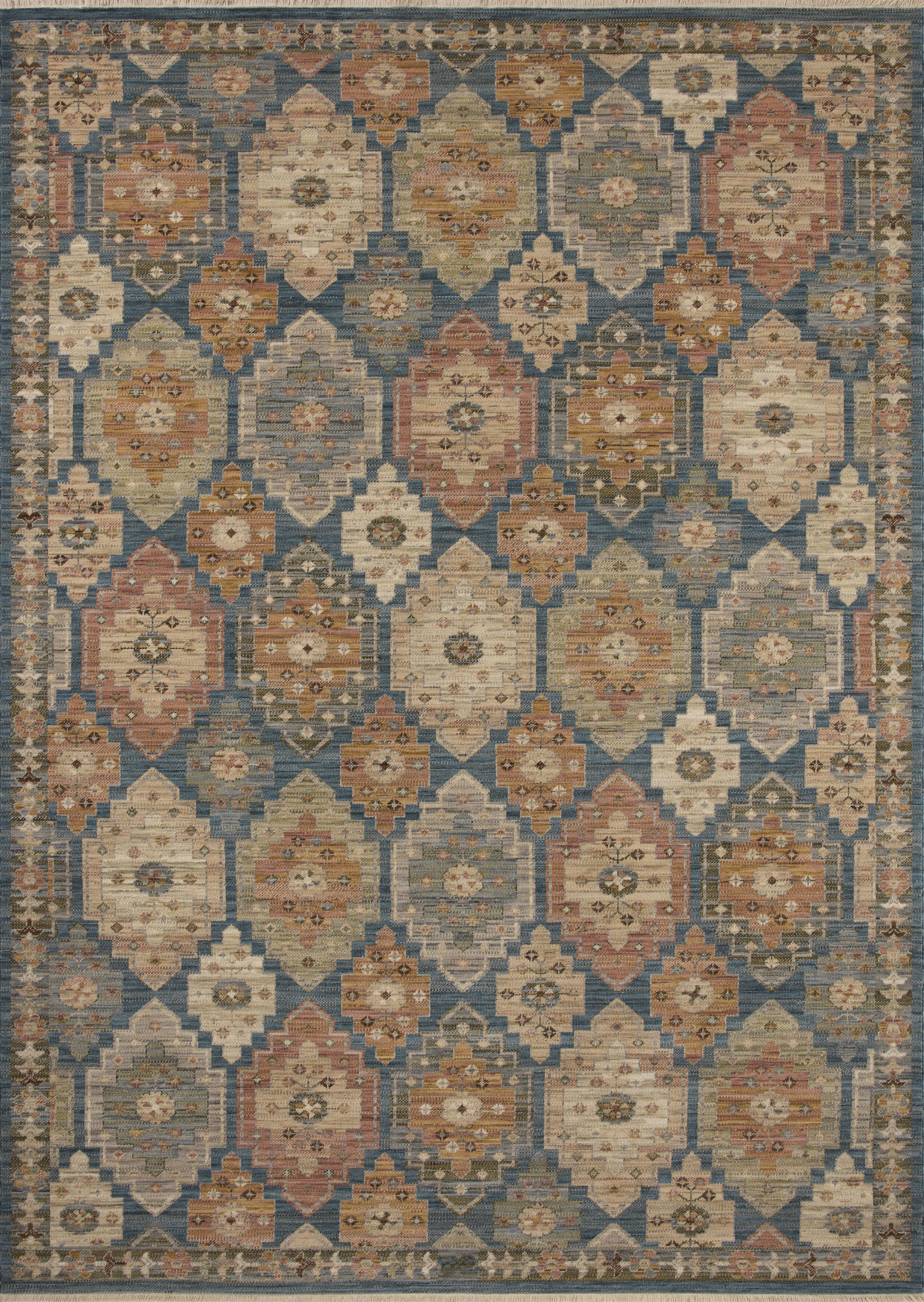 Loloi Reign REN-12 Blue Multi Area Rug
