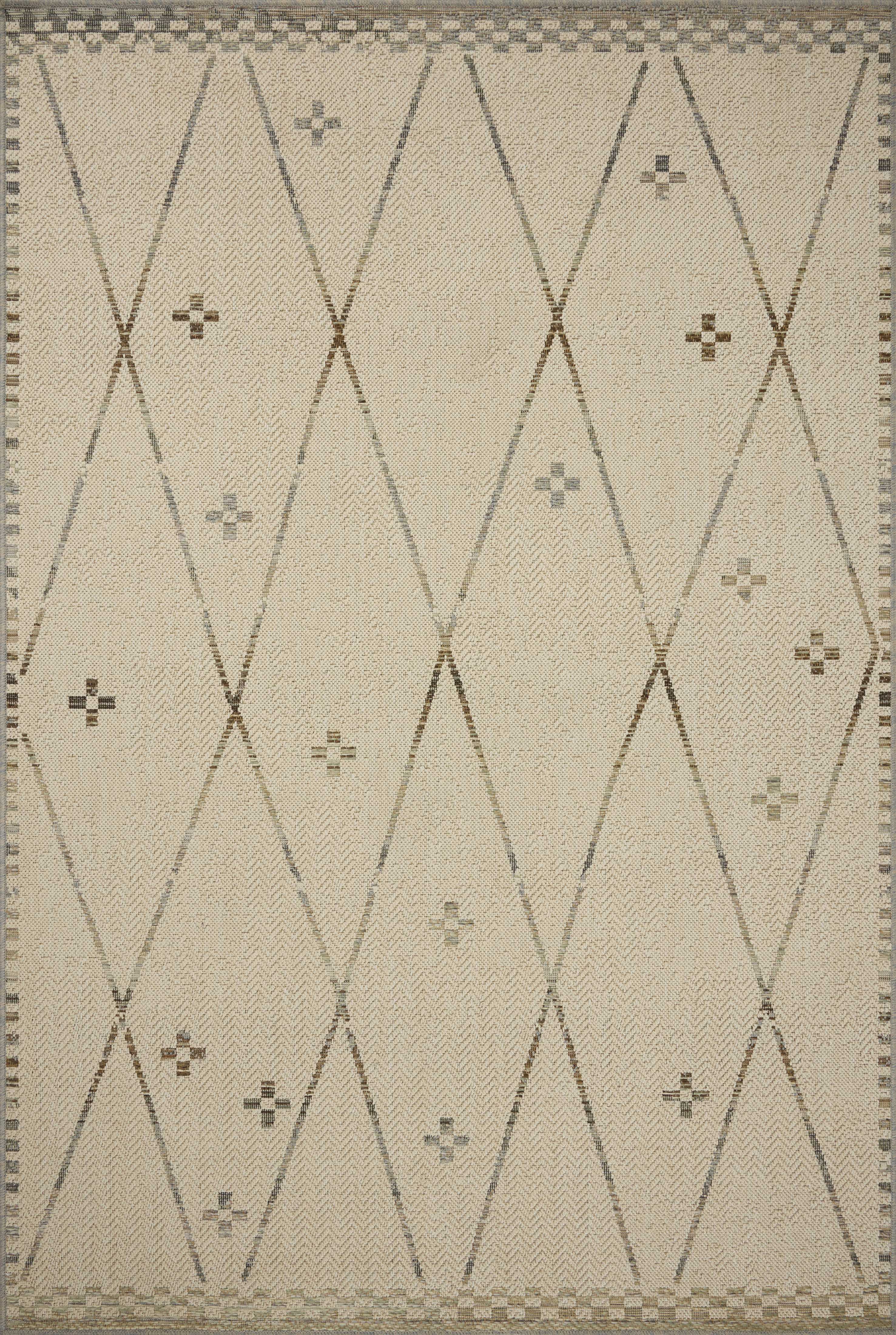 Loloi Saylor SAY-01 Ivory Pebble Area Rug