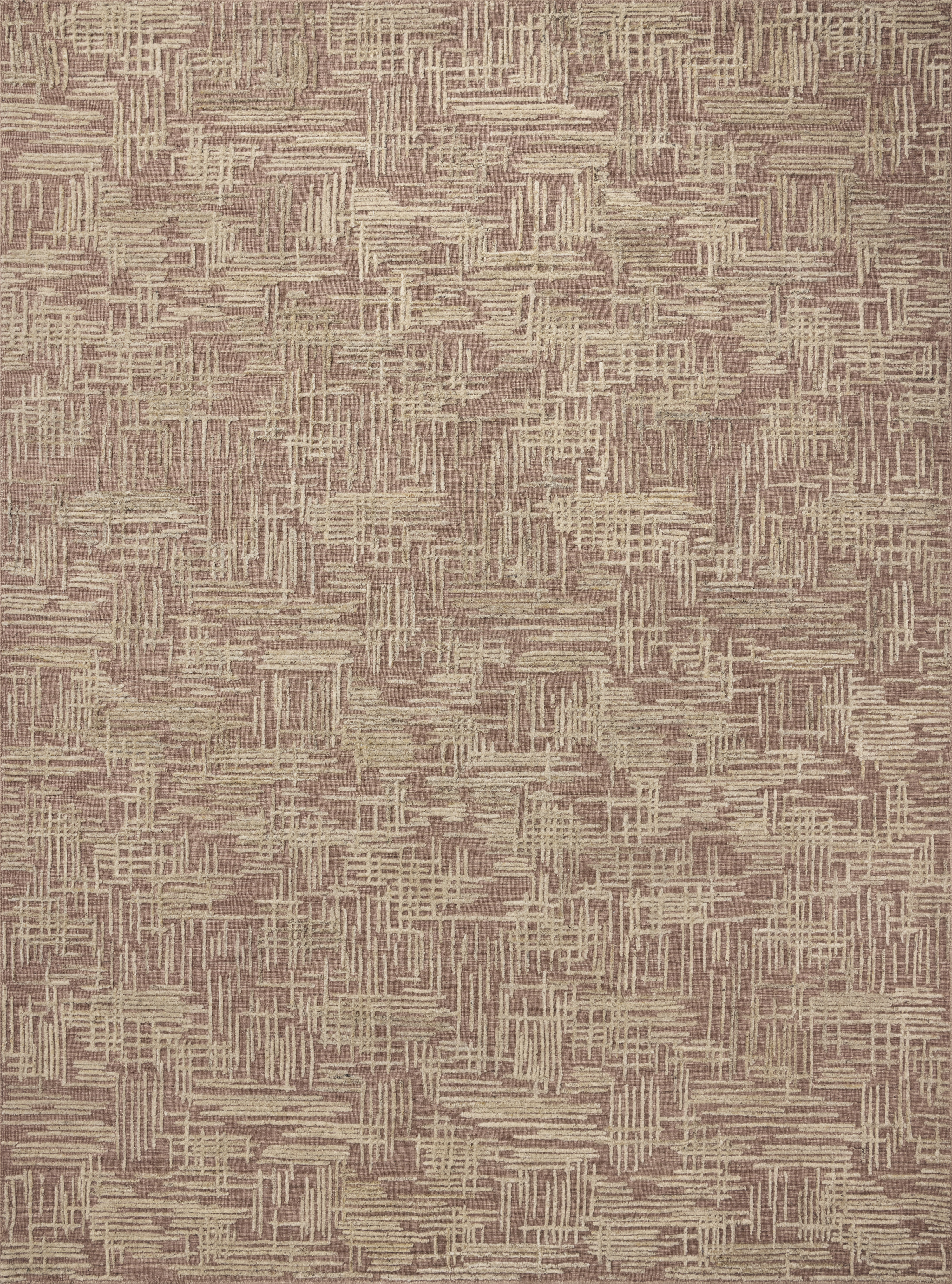 Loloi Woodriff WDR-01 Brick Natural Area Rug