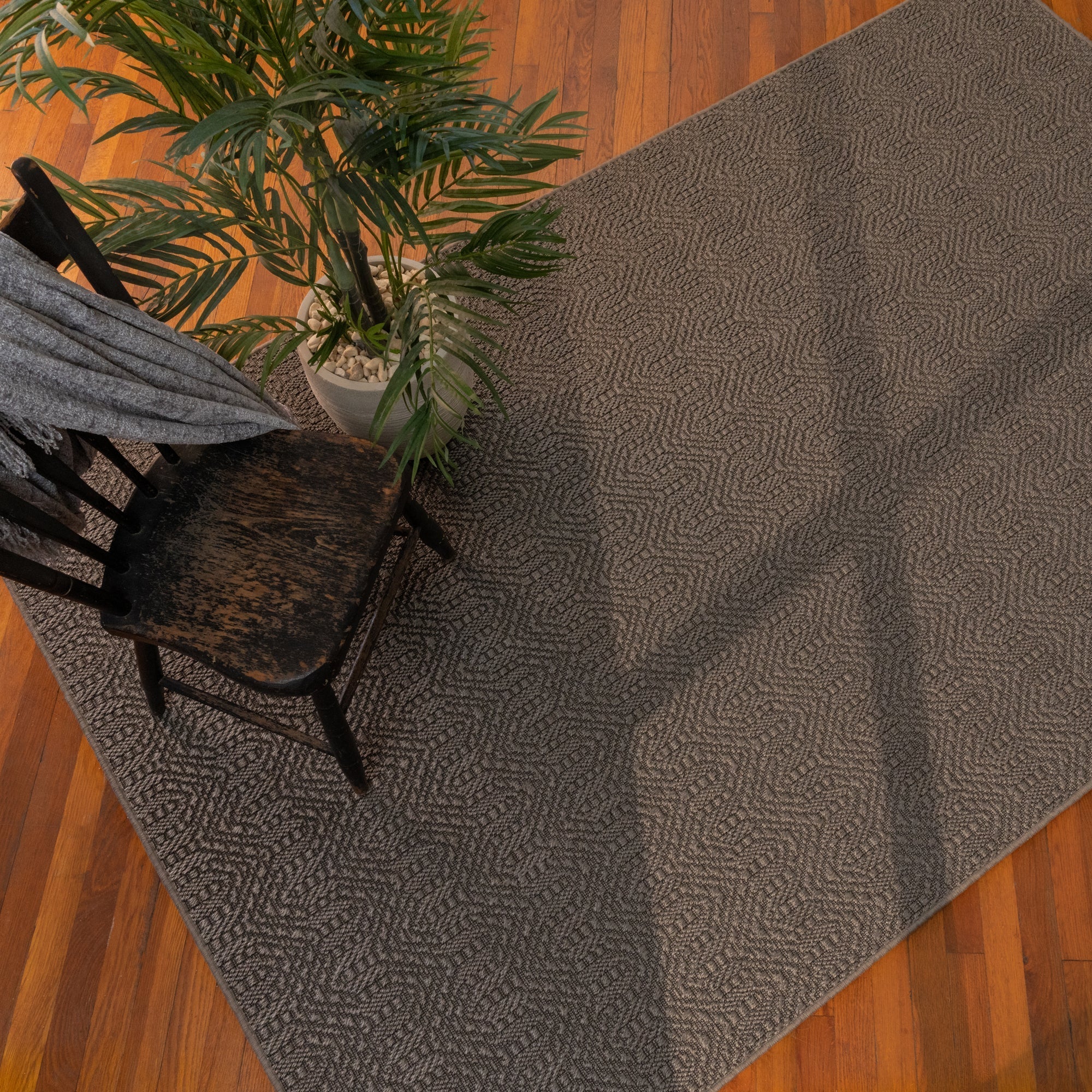 Capel Anton 2208 Graphite Area Rug Room Scene