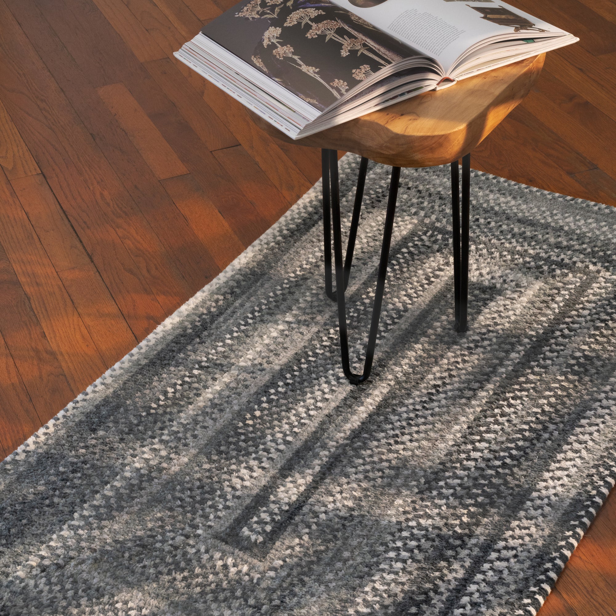 Capel Bambini 0377 Cool Gray Area Rug Room Scene