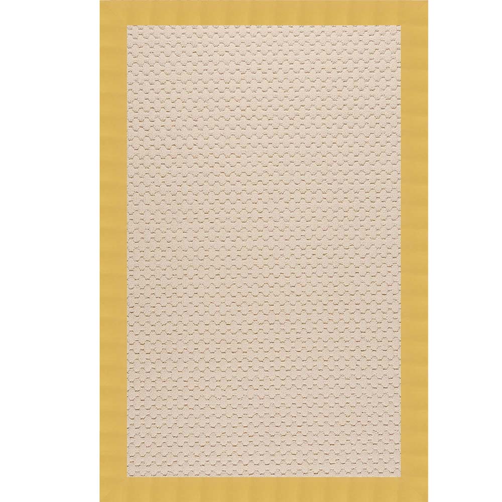 Capel Creative Concepts Beach Sisal 2009 Canvas Canary Area Rug