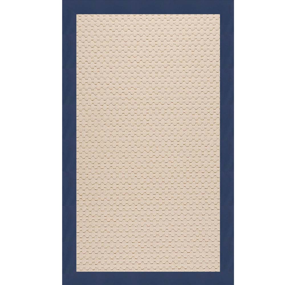 Capel Creative Concepts Beach Sisal 2009 Canvas Navy Area Rug