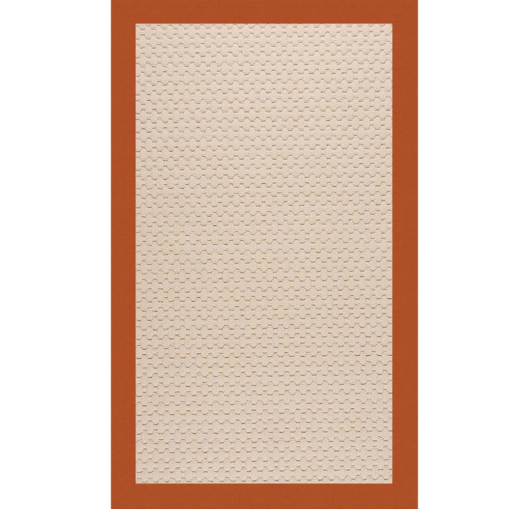Capel Creative Concepts Beach Sisal 2009 Canvas Rust Area Rug