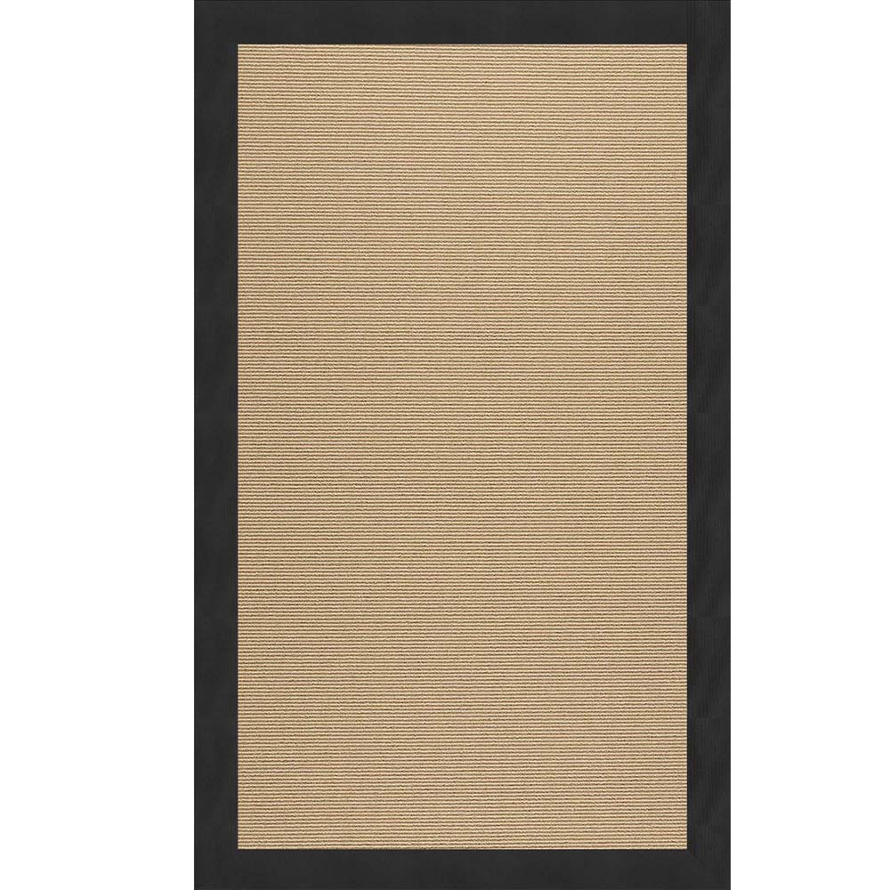 Capel Creative Concepts Sisal 1995 Canvas Black Area Rug