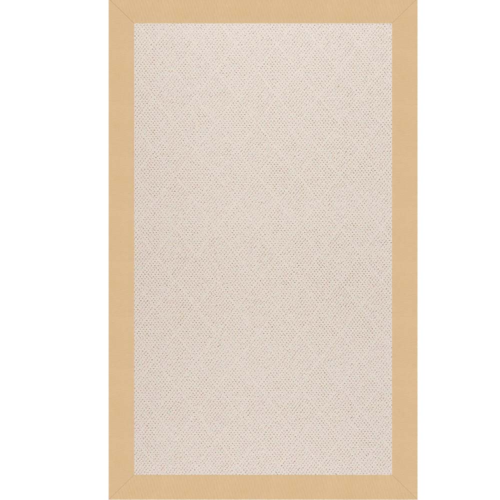 Capel Creative Concepts White Wicker 1993 Canvas Antique Beige Area Rug