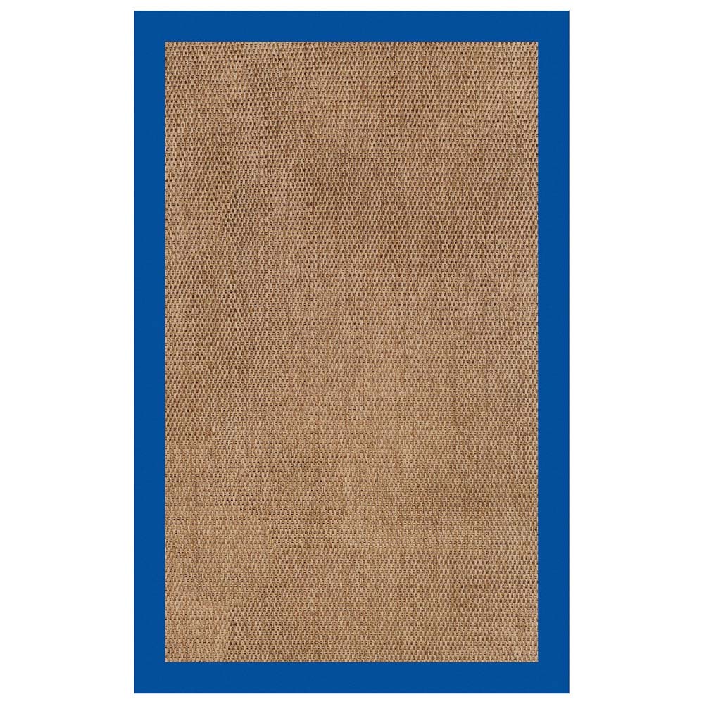 Capel Islamorada Basketweave 2085 Canvas Pacific Blue Area Rug