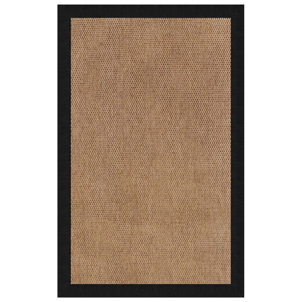 Capel Islamorada Basketweave 2085 Classic Black Area Rug