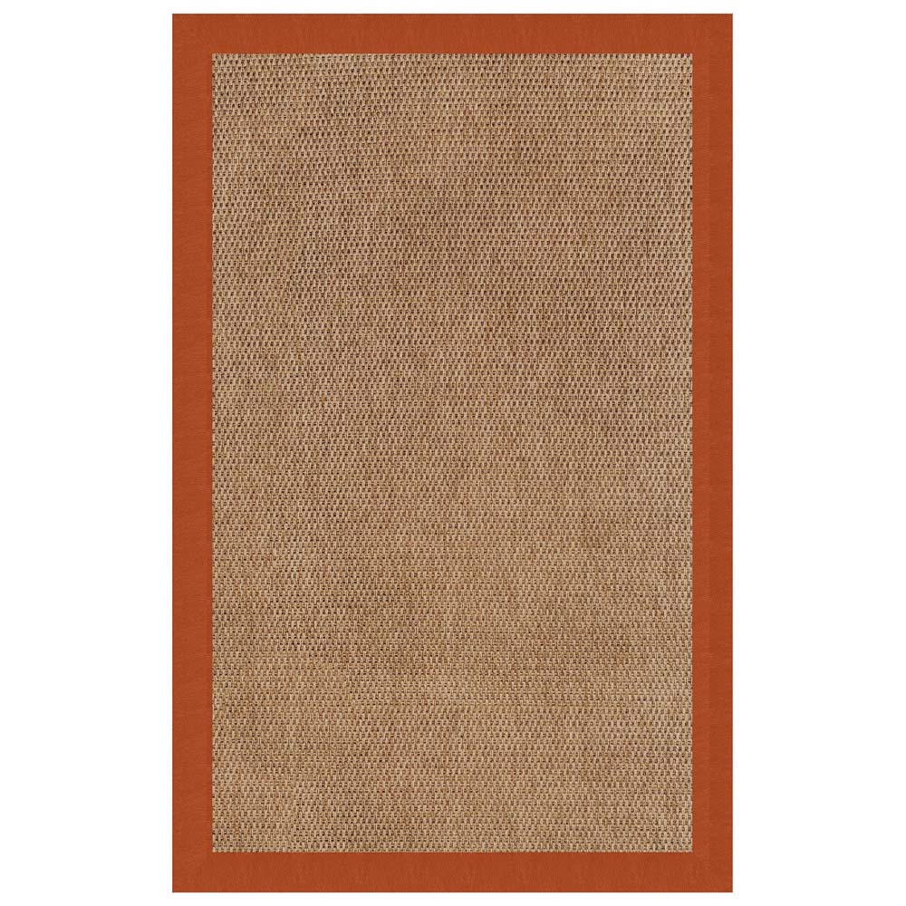 Capel Islamorada Basketweave 2085 Classic Persimmon Area Rug