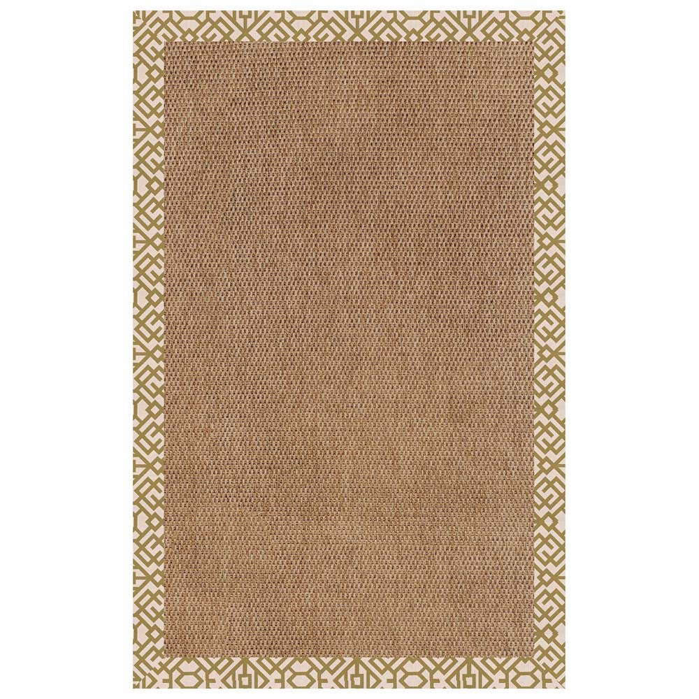 Capel Islamorada Basketweave 2085 Lattice Pesto Area Rug