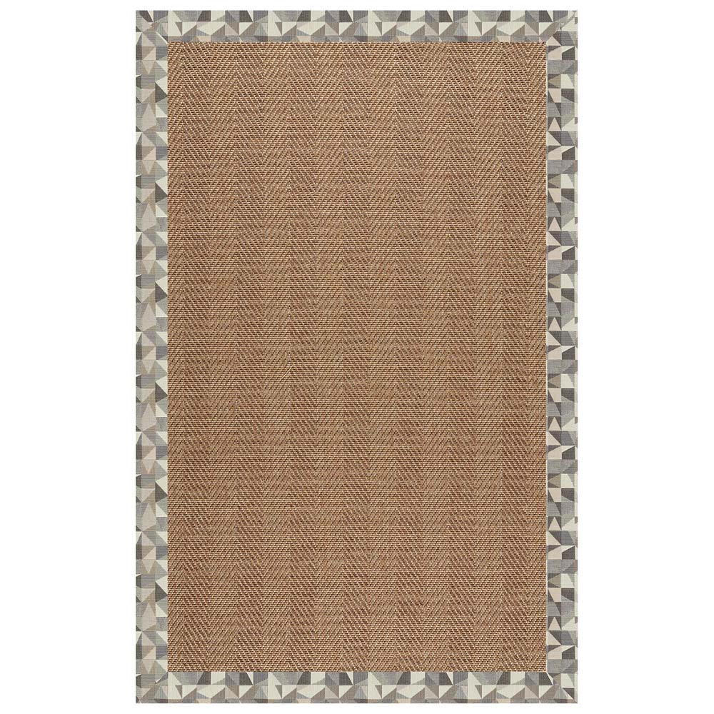 Capel Islamorada Herringbone 2091 Geo Bronze Area Rug