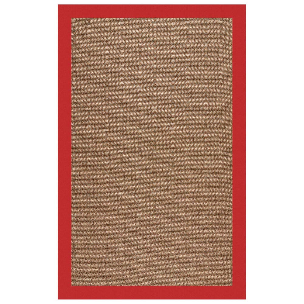 Capel Islamorada Diamond 2088 Canvas Jockey Red Area Rug