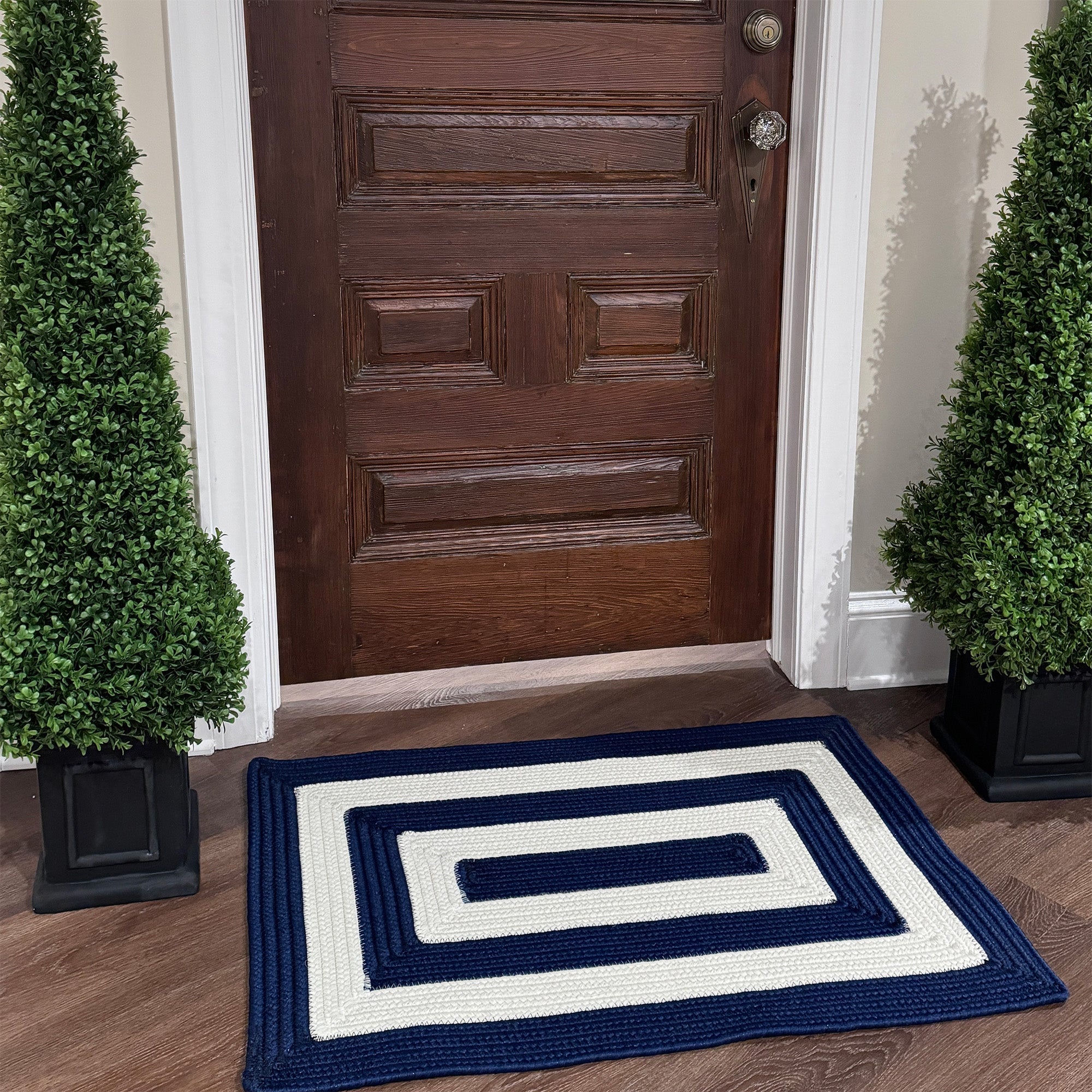 Capel Timeless 0160 Navy Area Rug Room Scene