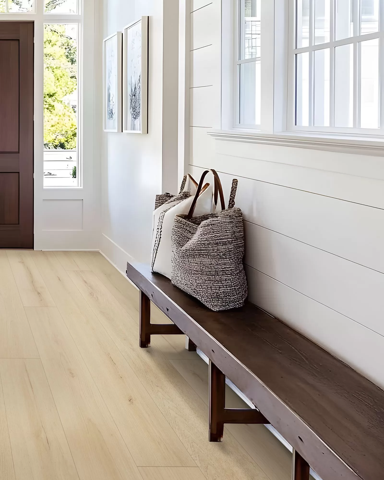 Mohawk Pergo Extreme Sterling Cove PT026-122 Porcelain 9" X 60" Luxury Vinyl Plank Room Scene