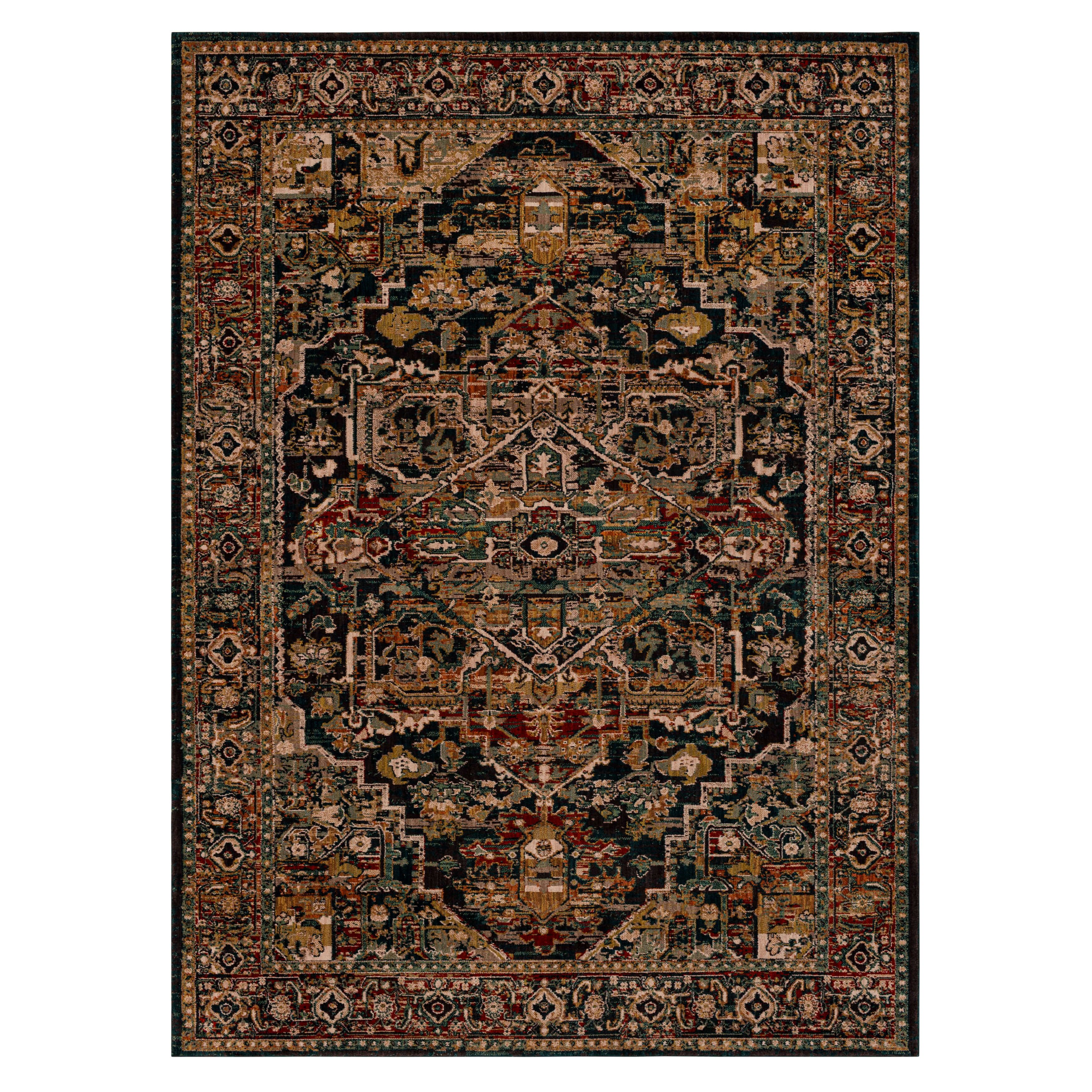 Karastan Spice Market Alcantara Sapphire Area Rug
