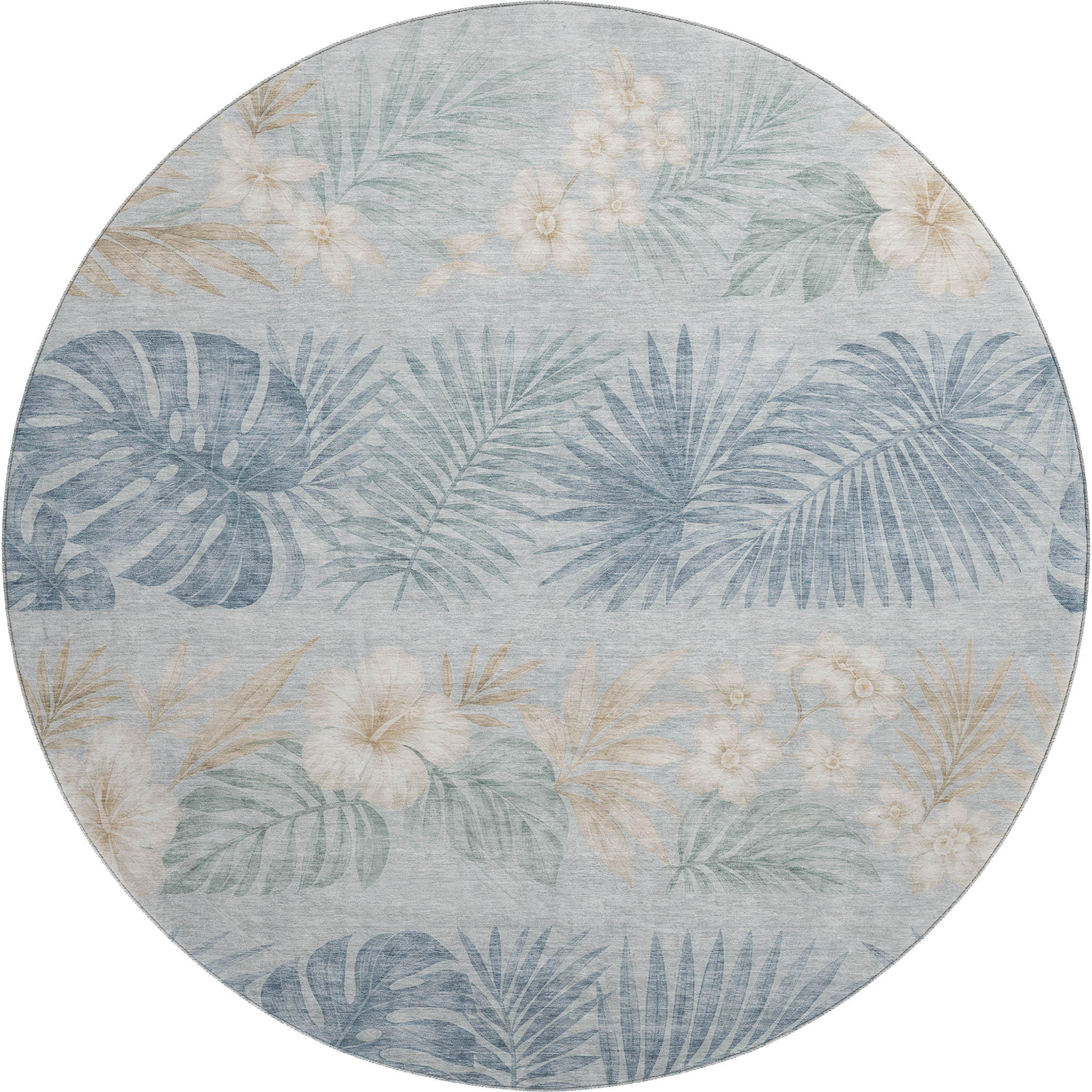 Dalyn Aloha AH1 Sky Area Round Rug