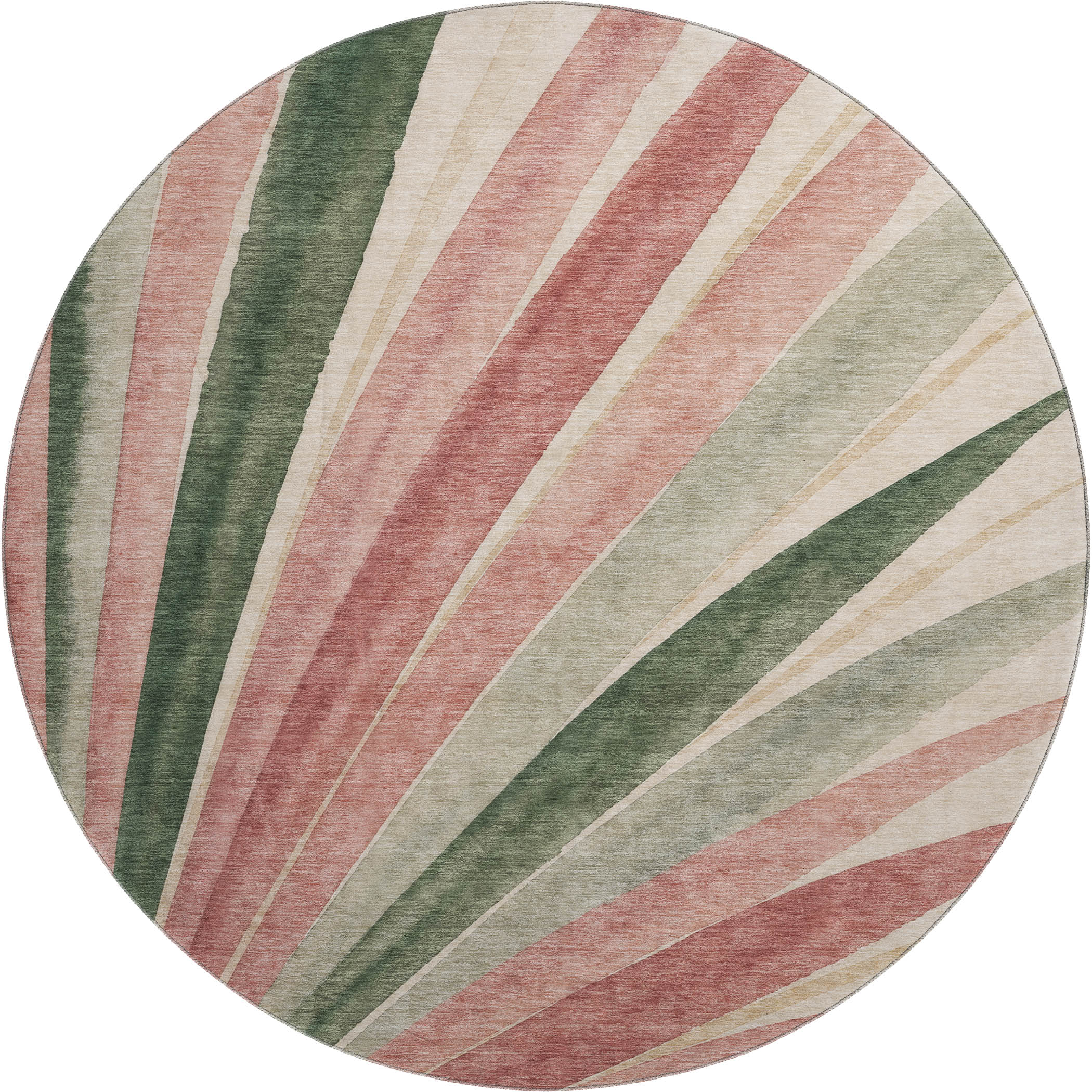 Dalyn Aloha AH10 Blush Area Round Rug