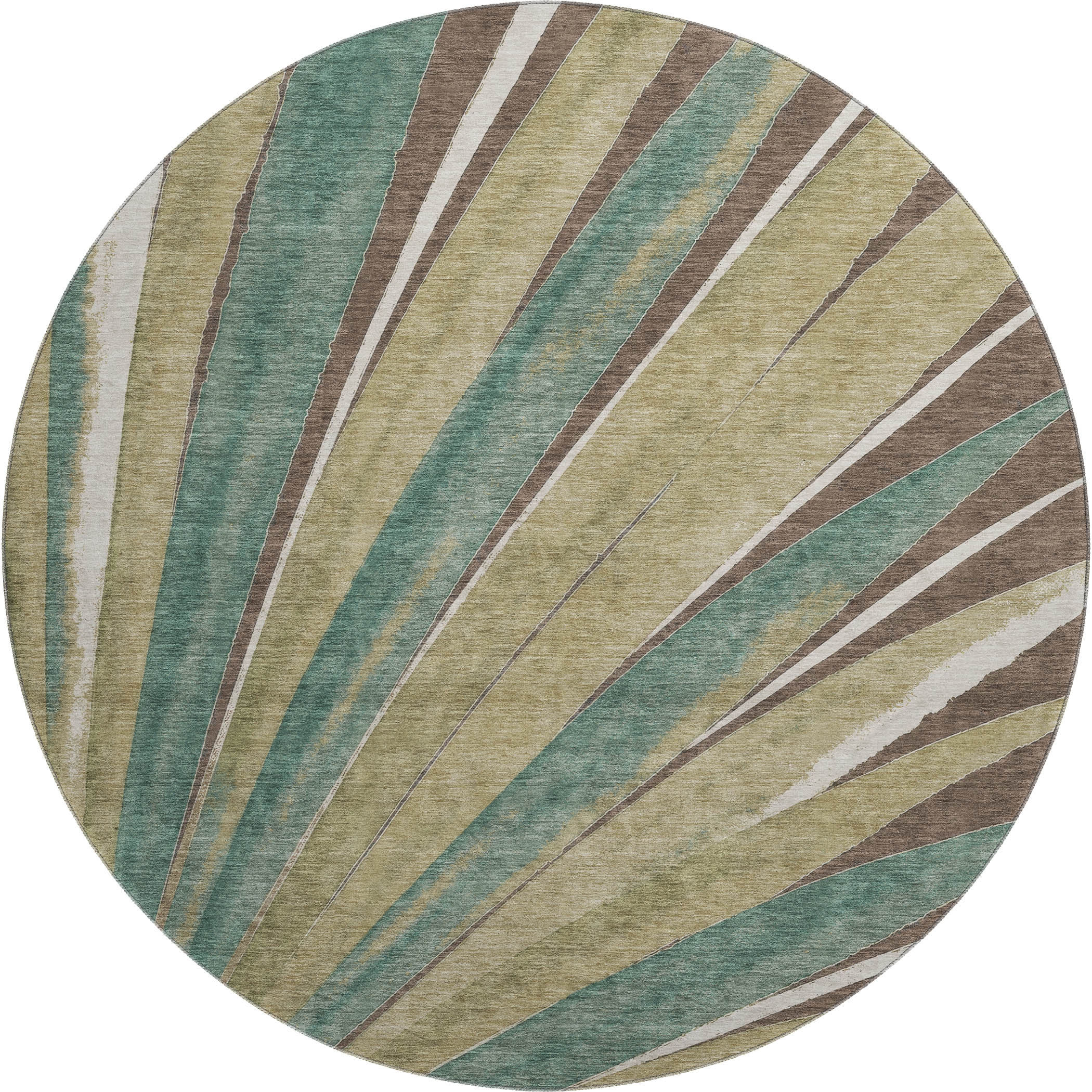 Dalyn Aloha AH10 Chocolate Area Round Rug