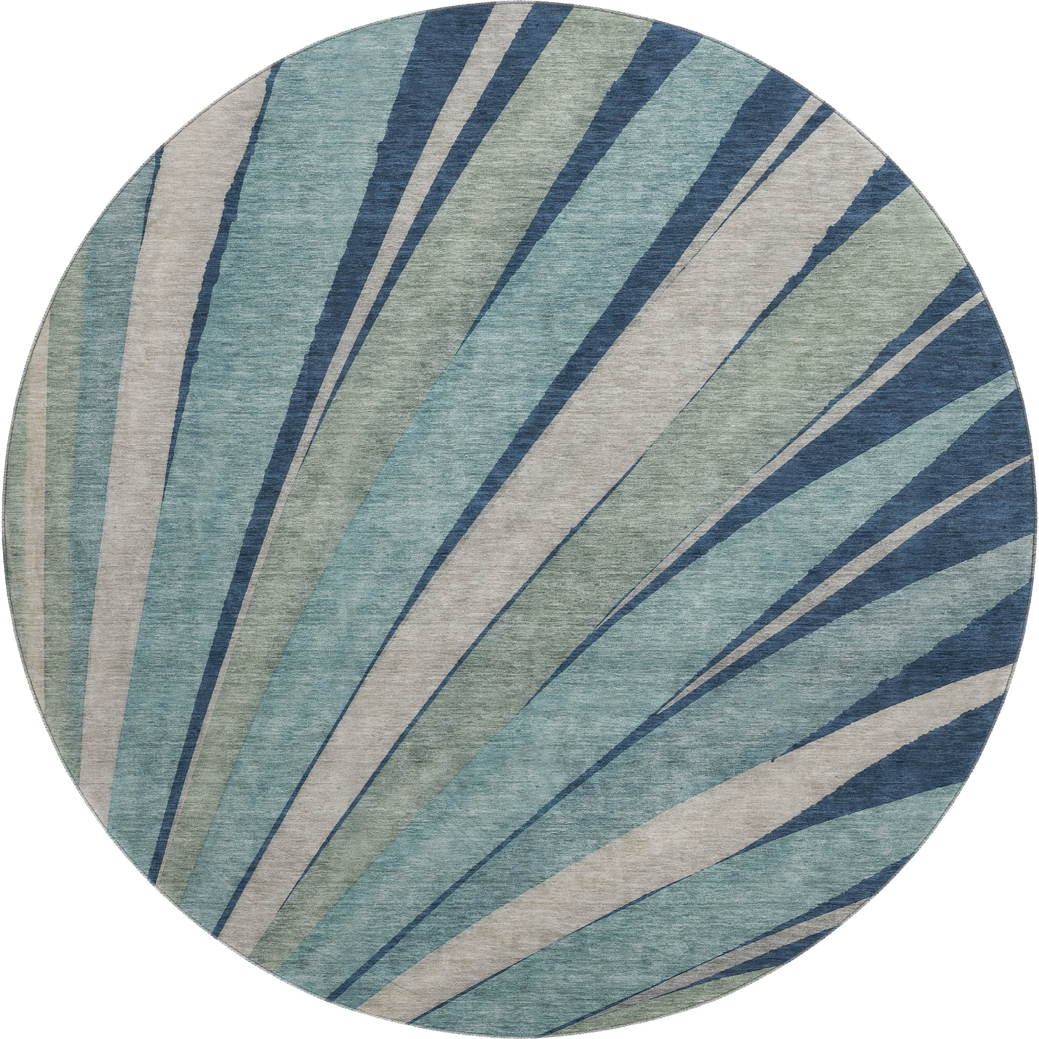 Dalyn Aloha AH10 Navy Area Round Rug