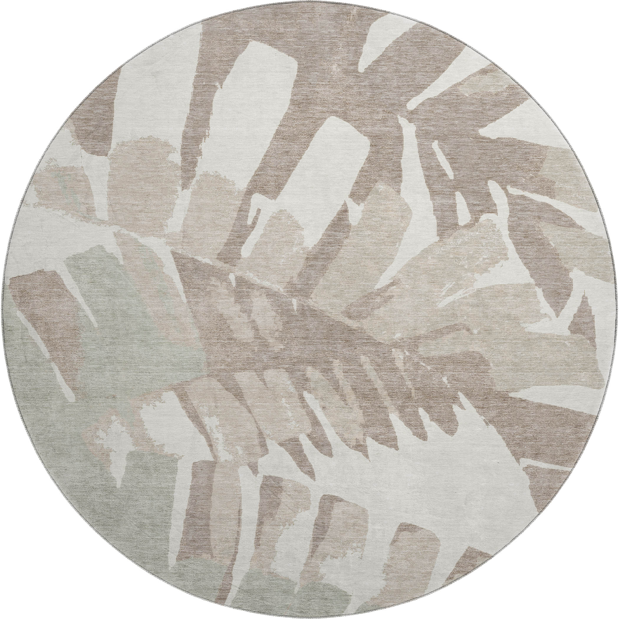 Dalyn Aloha AH4 Ivory Area Round Rug